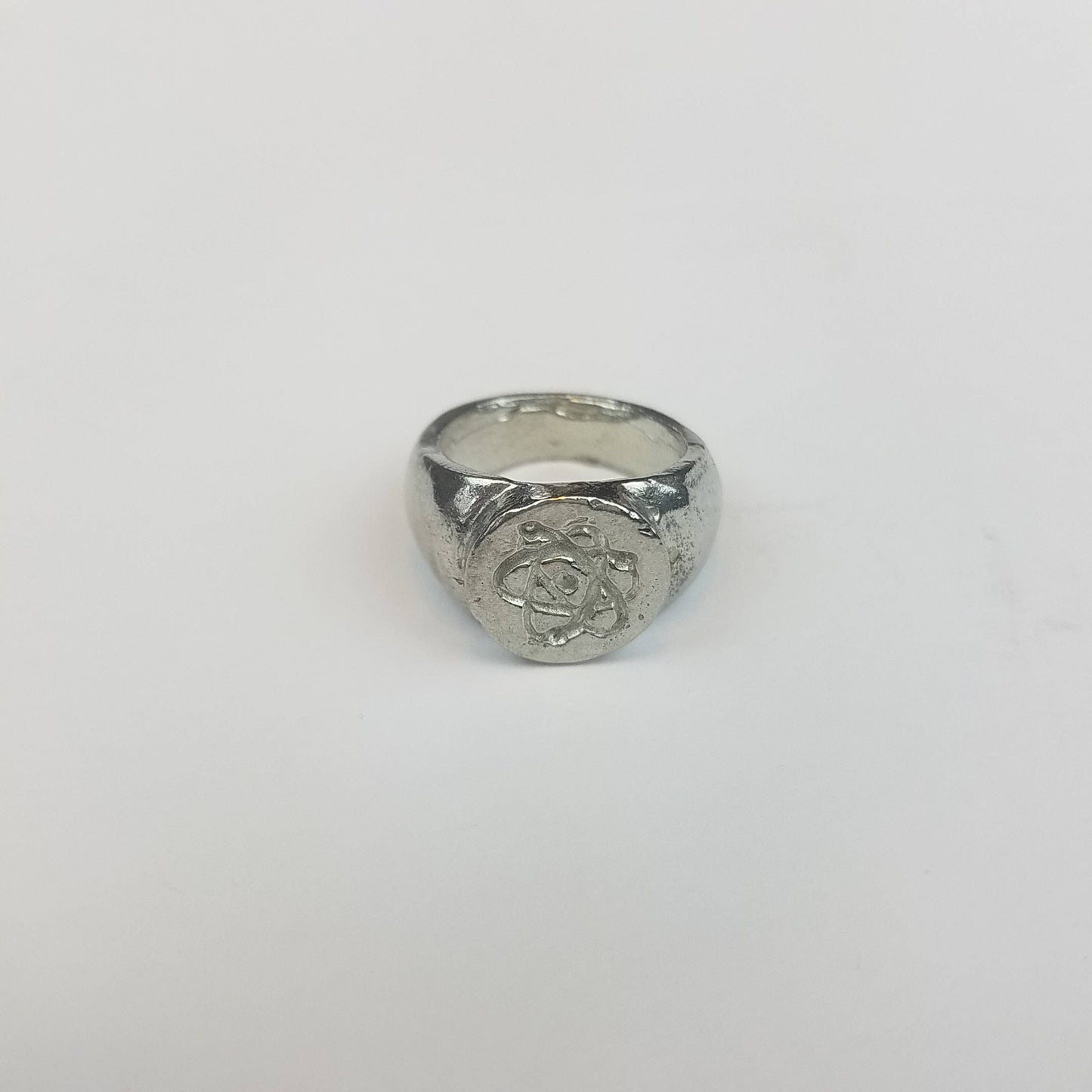 The power of the atom wax seal signet ring