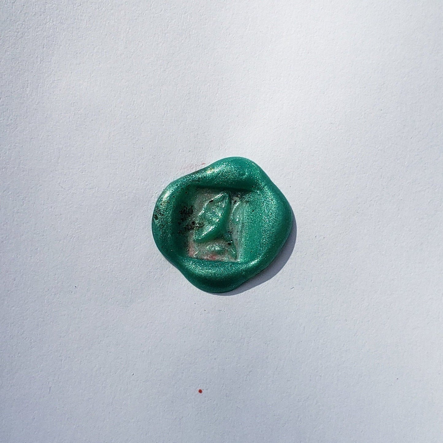 Morning glory wax seal signet ring
