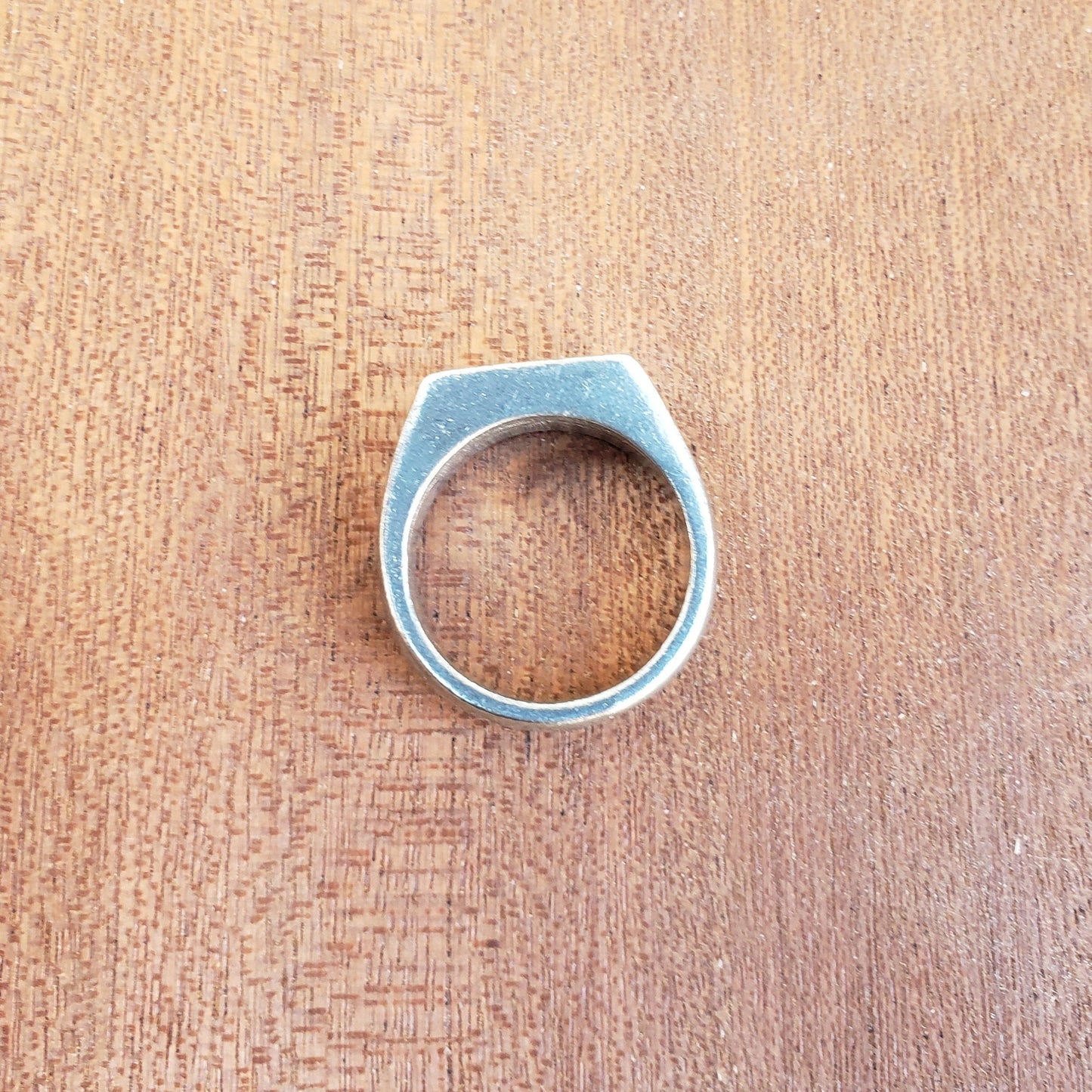 Hummingbird wax seal signet ring