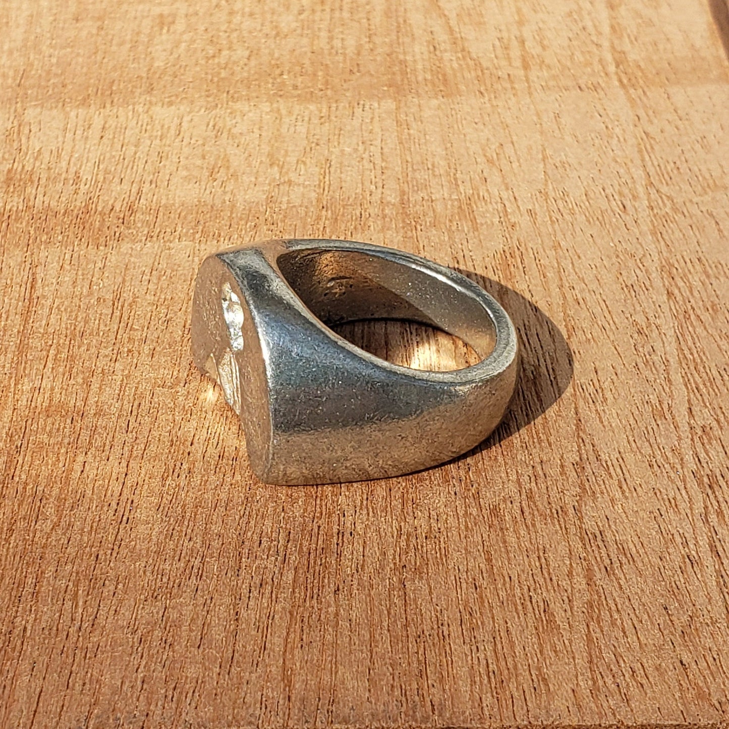 Volcano wax seal signet ring