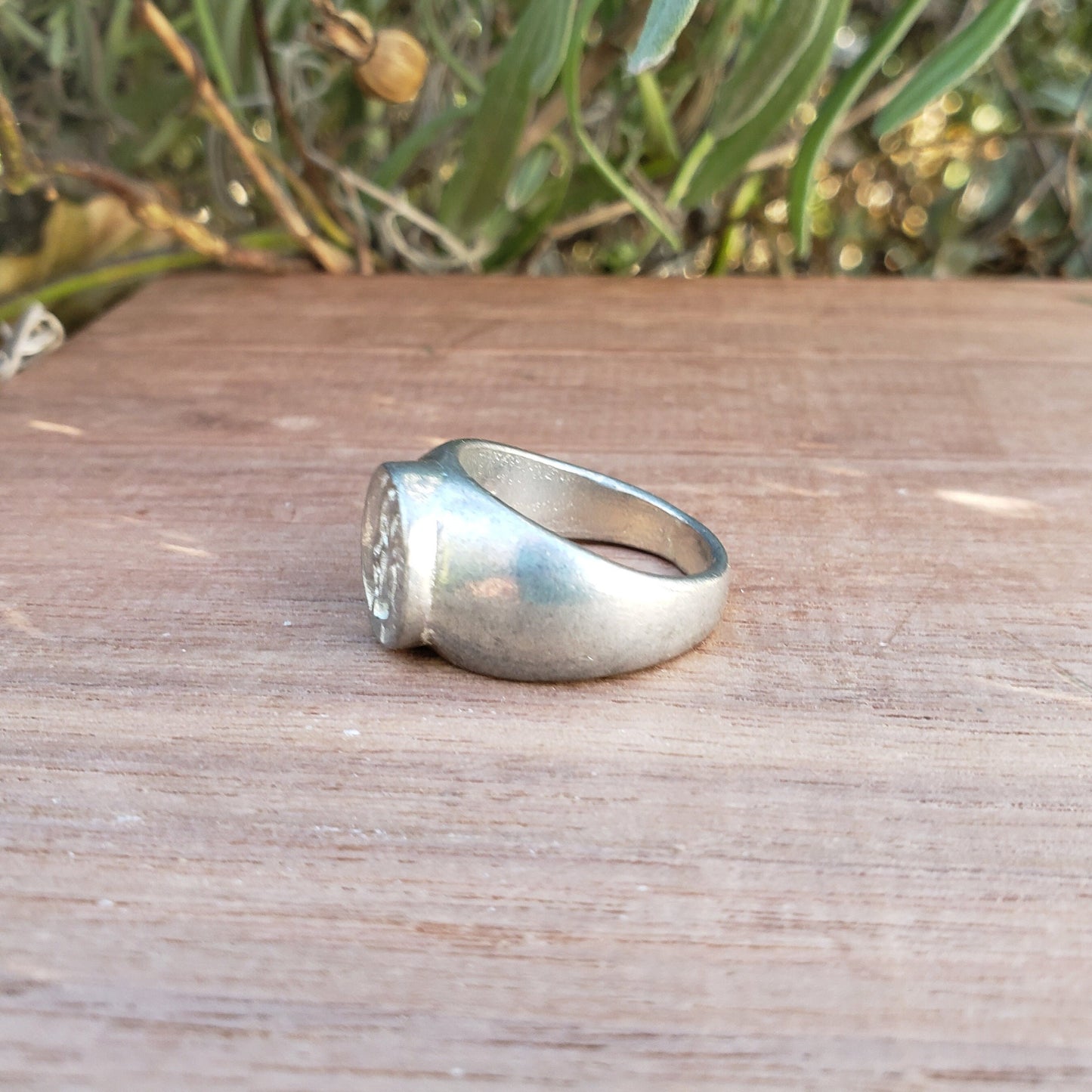 Fellatio small wax seal signet ring