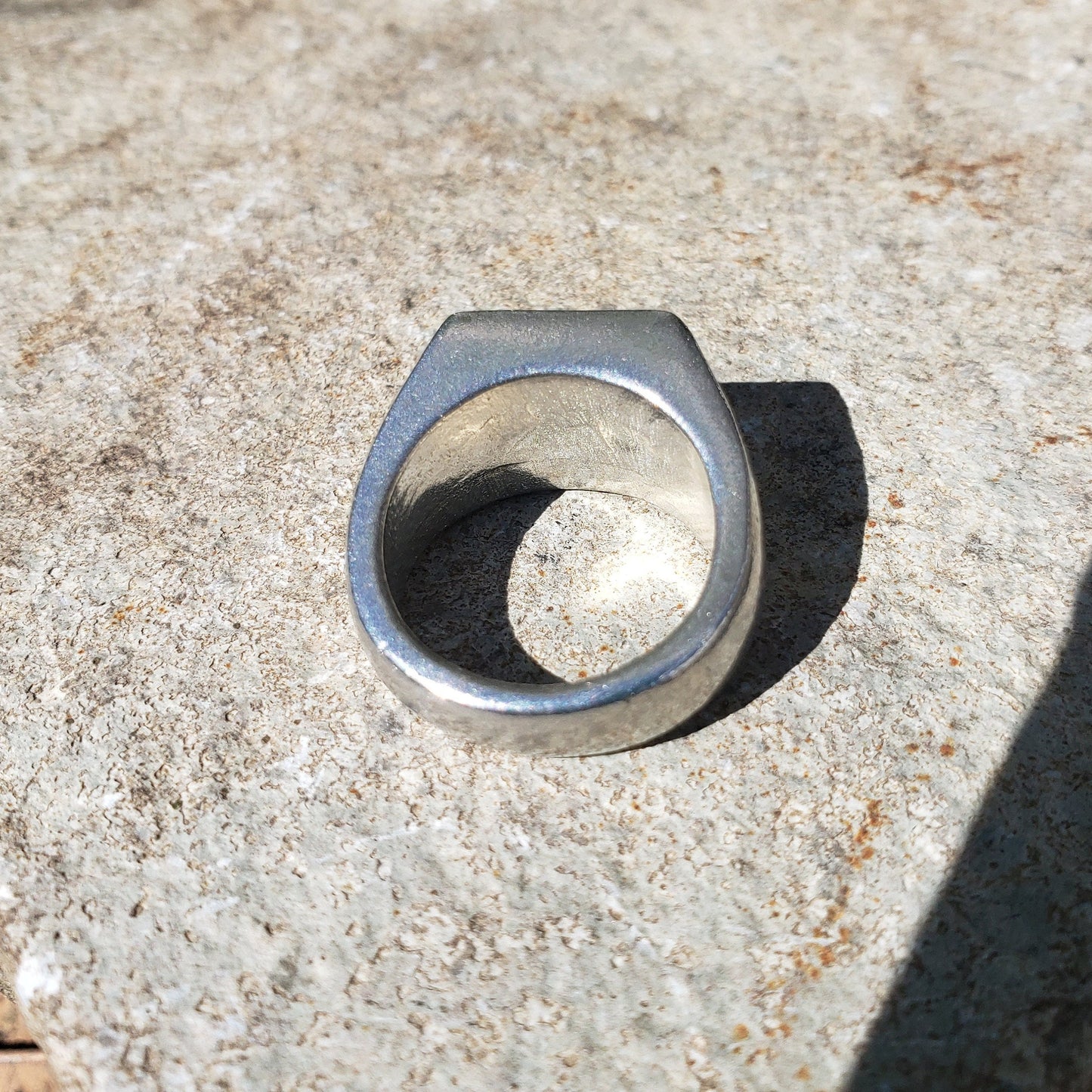 sailboat wax seal signet ring