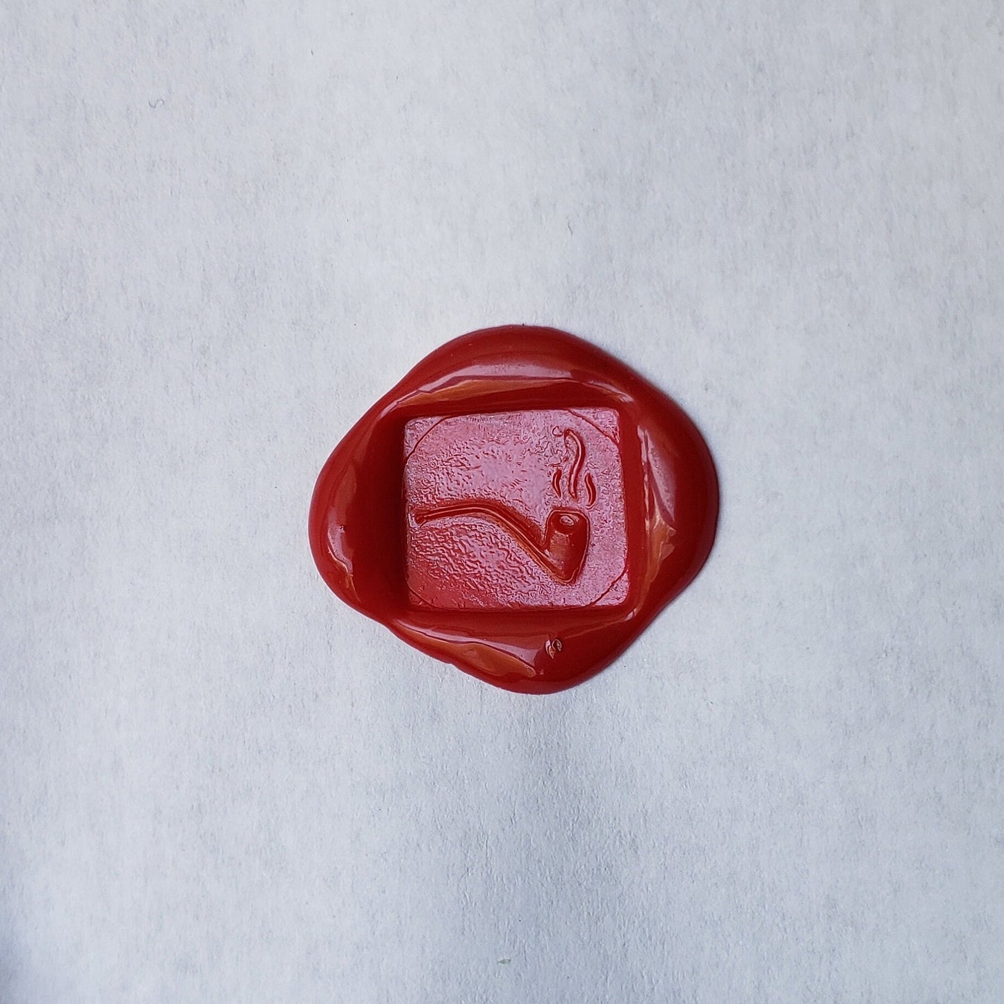 Pipe wax seal signet ring