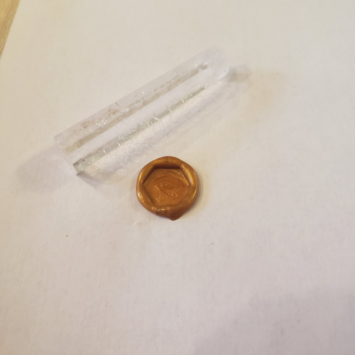 Eye of Horus crystal wax seal stamp