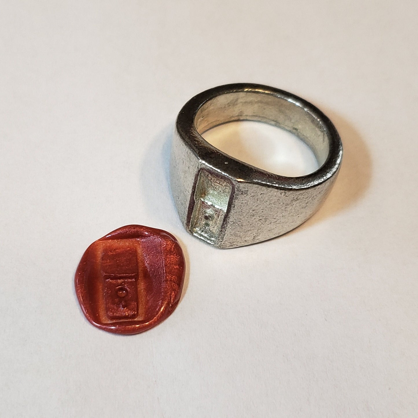 wall mount birdhouse wax seal signet ring