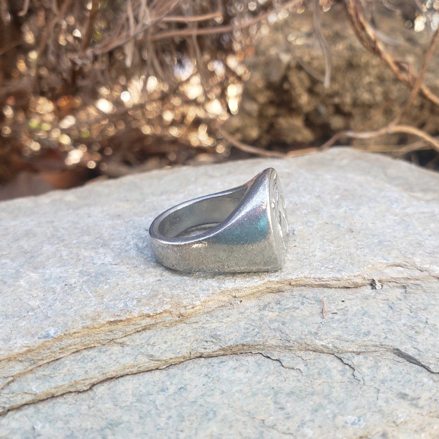 Griffin wax seal signet ring