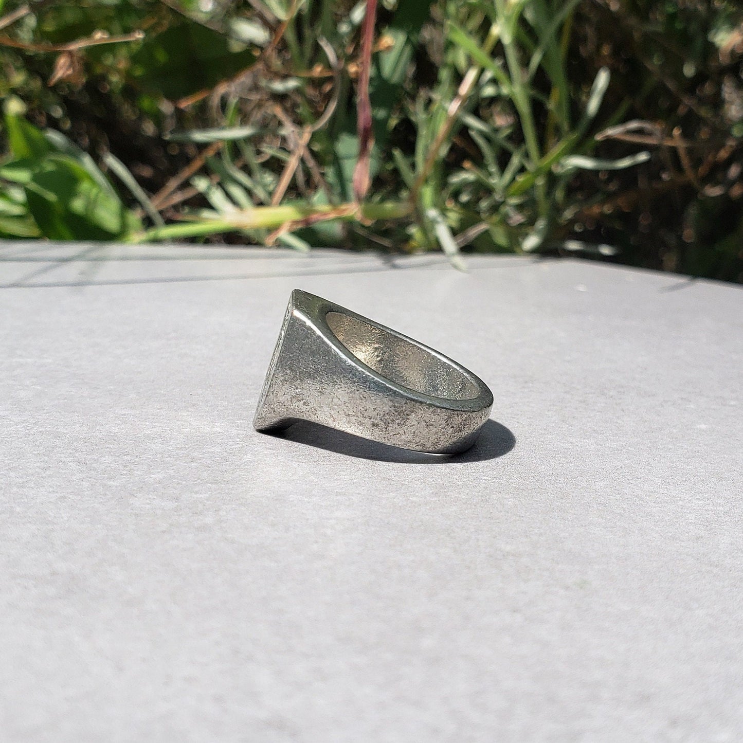 Sunbather wax seal signet ring