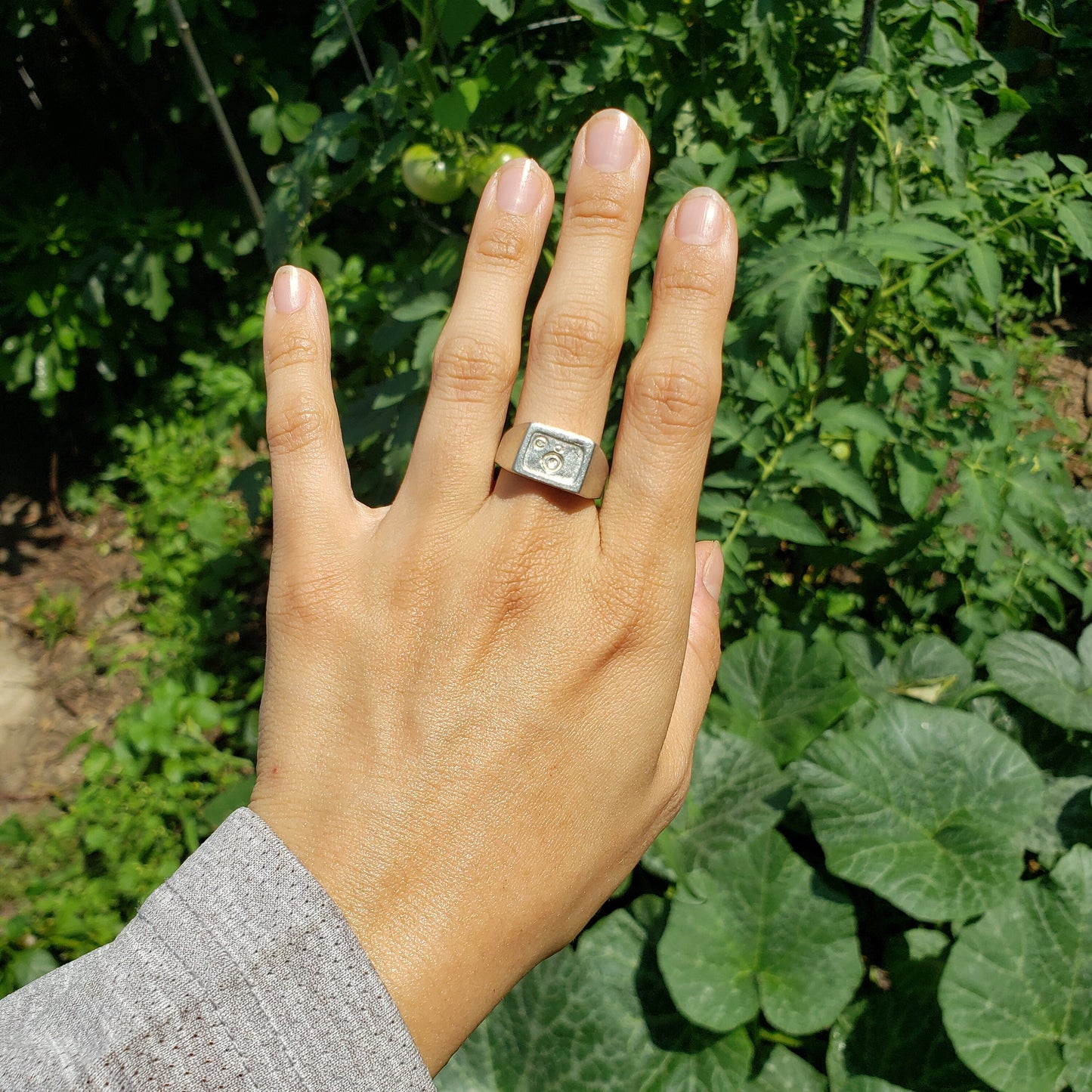 Camera wax seal signet ring