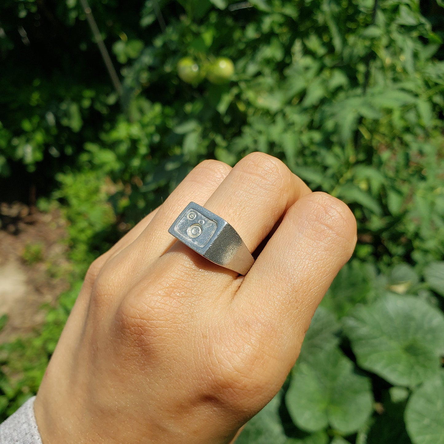 Camera wax seal signet ring