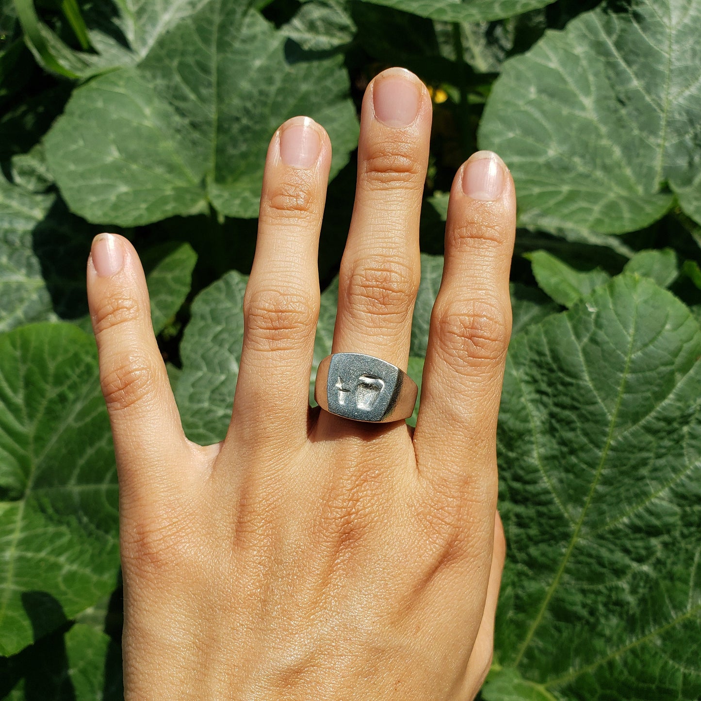 lemonade pitcher wax seal signet ring