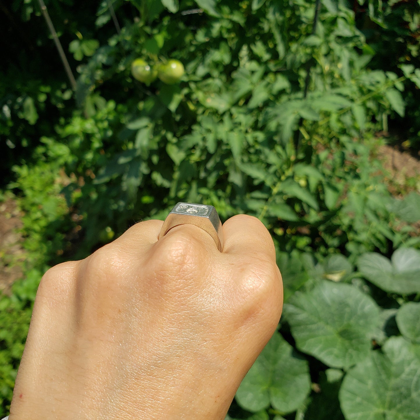 Camera wax seal signet ring