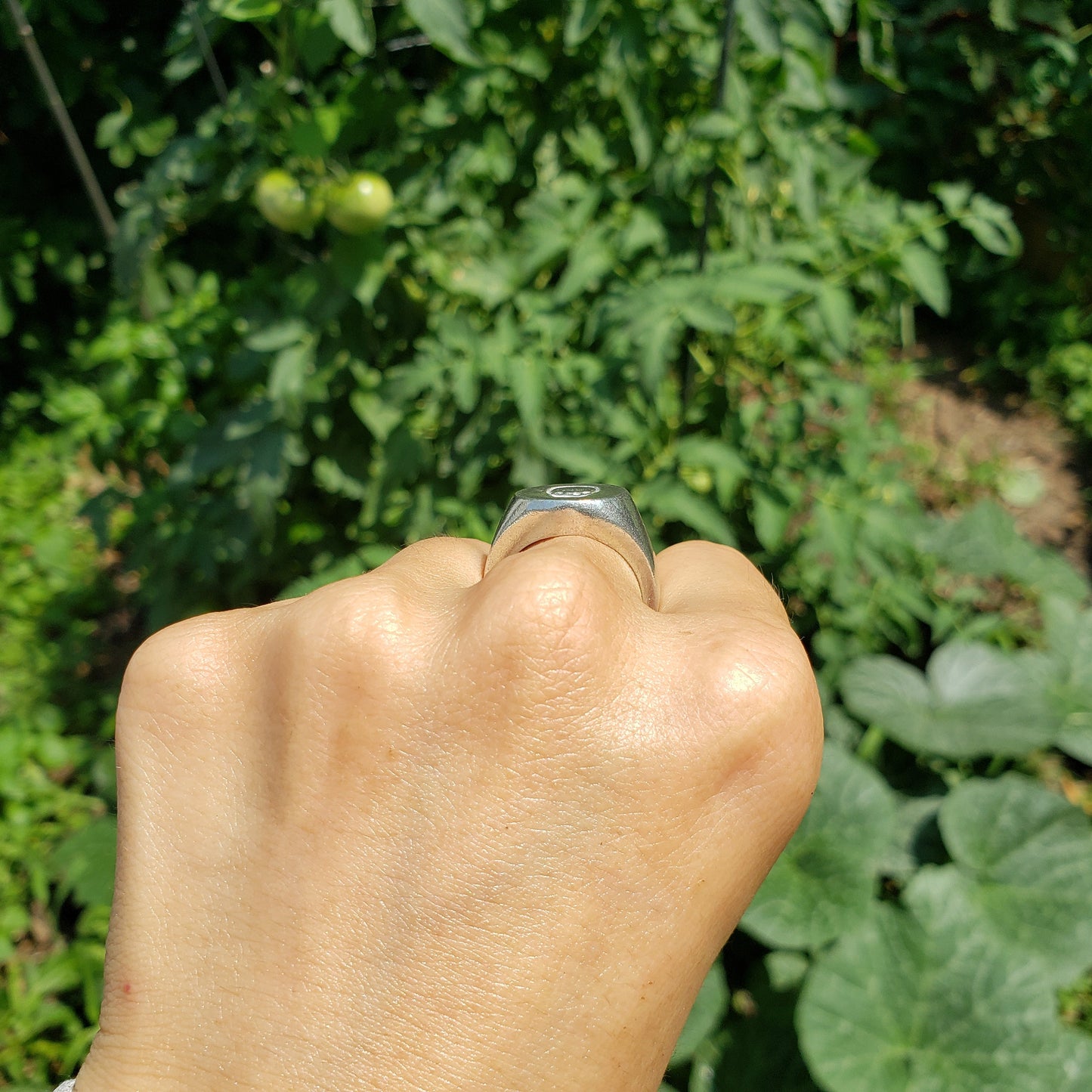 Basket wax seal signet ring