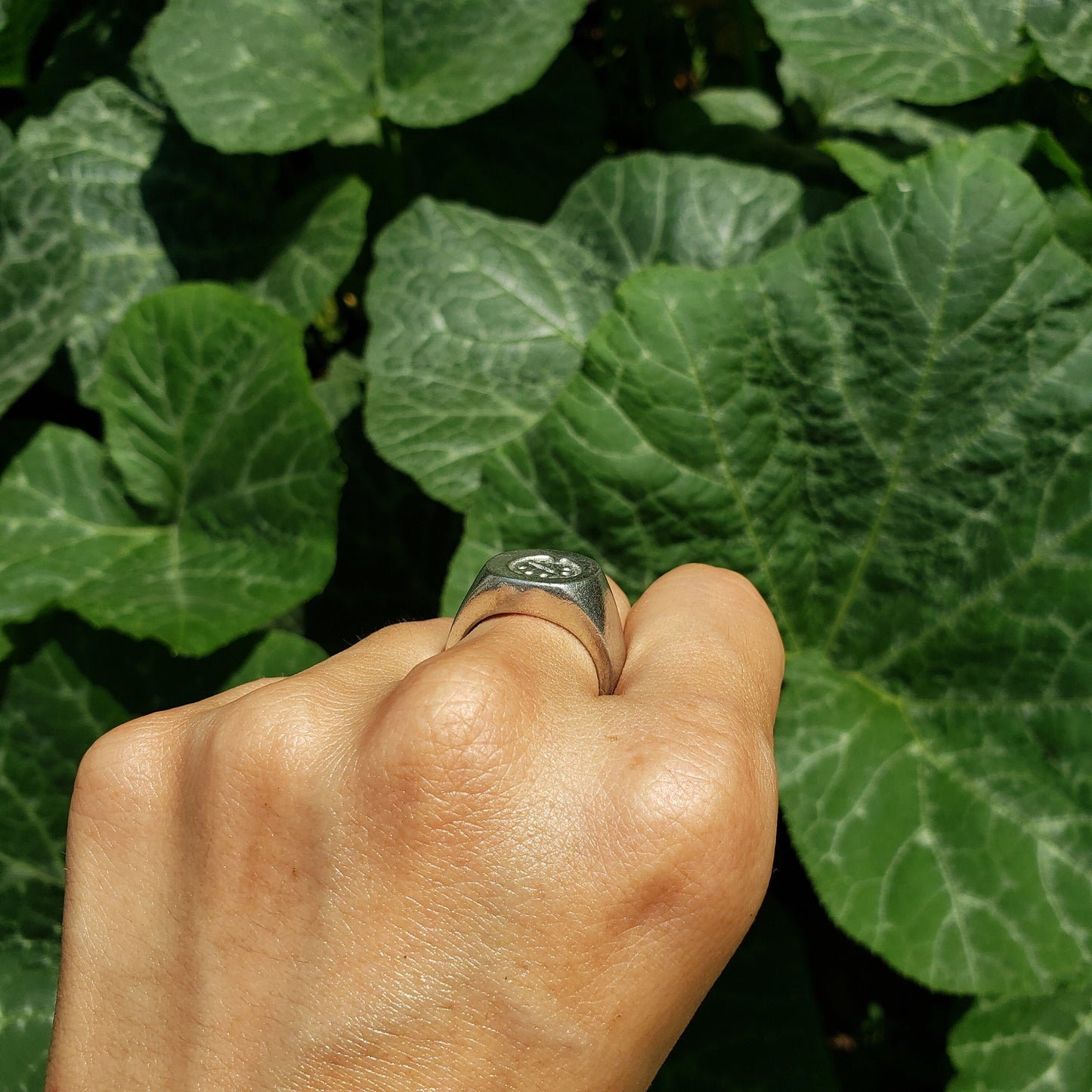 Palette wax seal signet ring