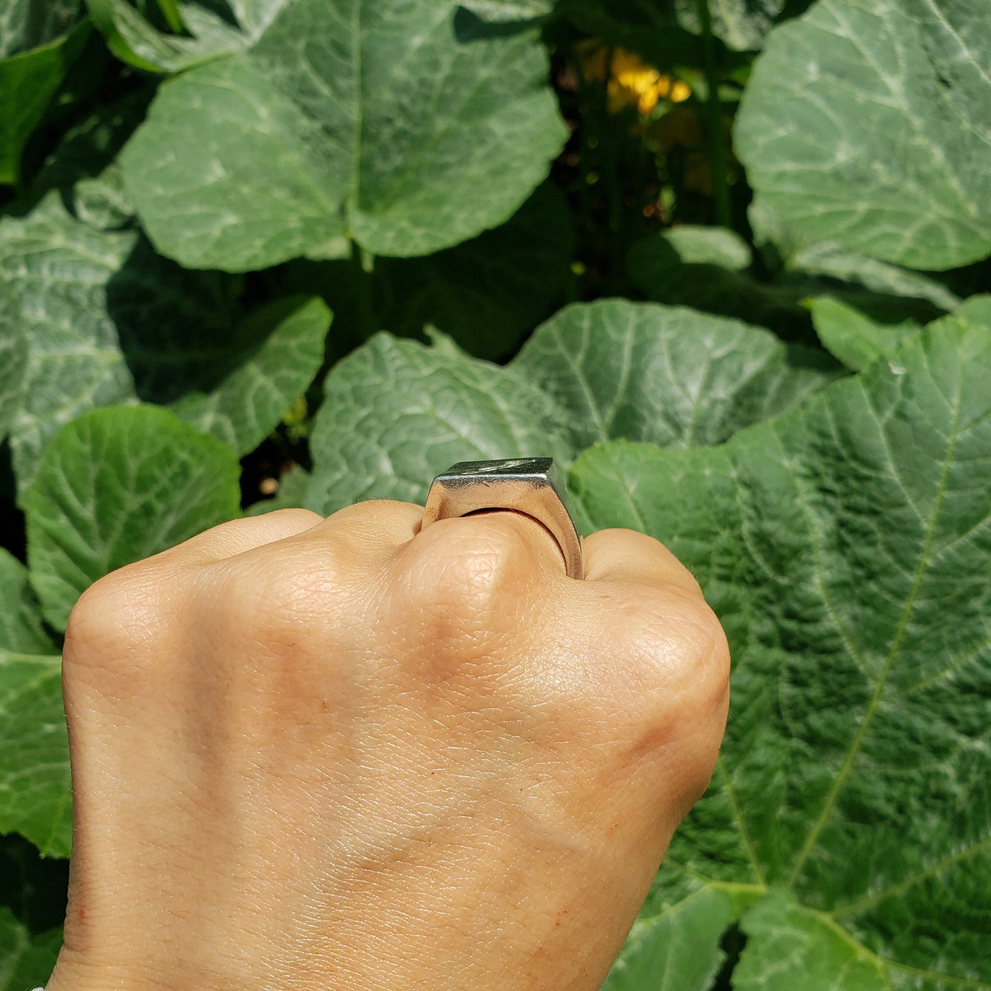 Sisyphus wax seal signet ring