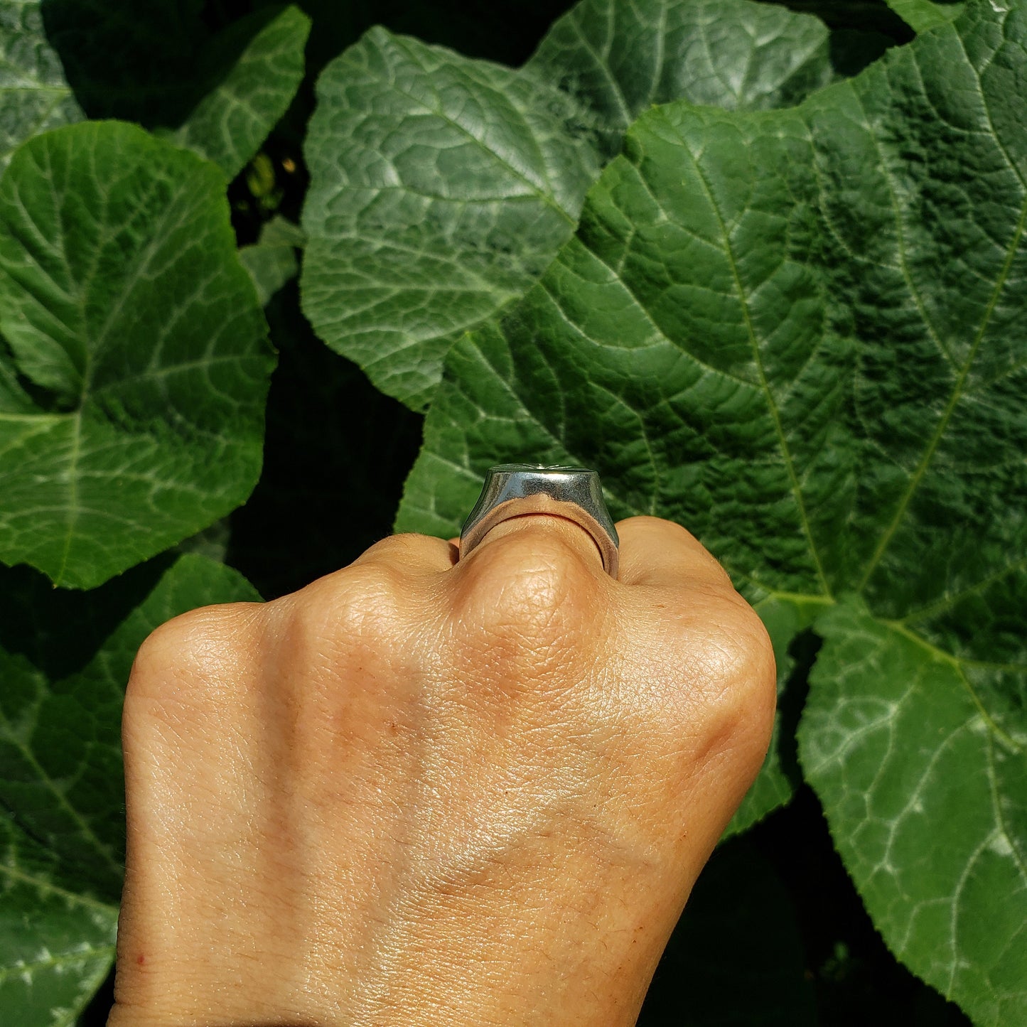 Sundial wax seal signet ring