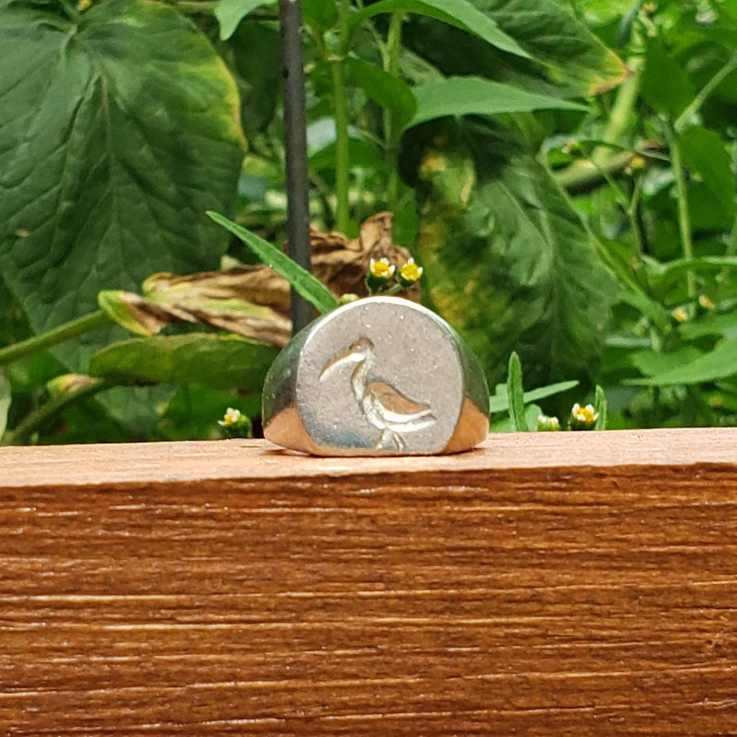 Ibis wax seal signet ring