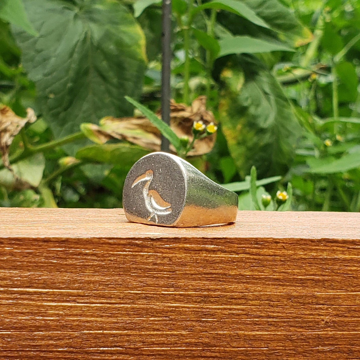 Ibis wax seal signet ring