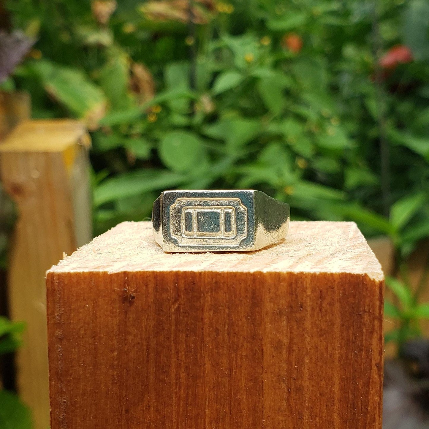 Ticket wax seal signet ring