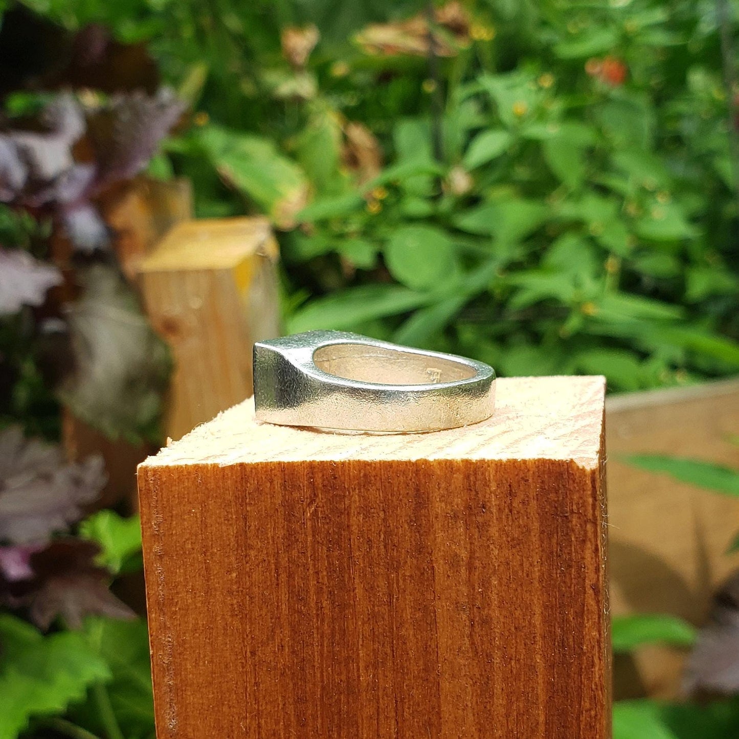 Ticket wax seal signet ring
