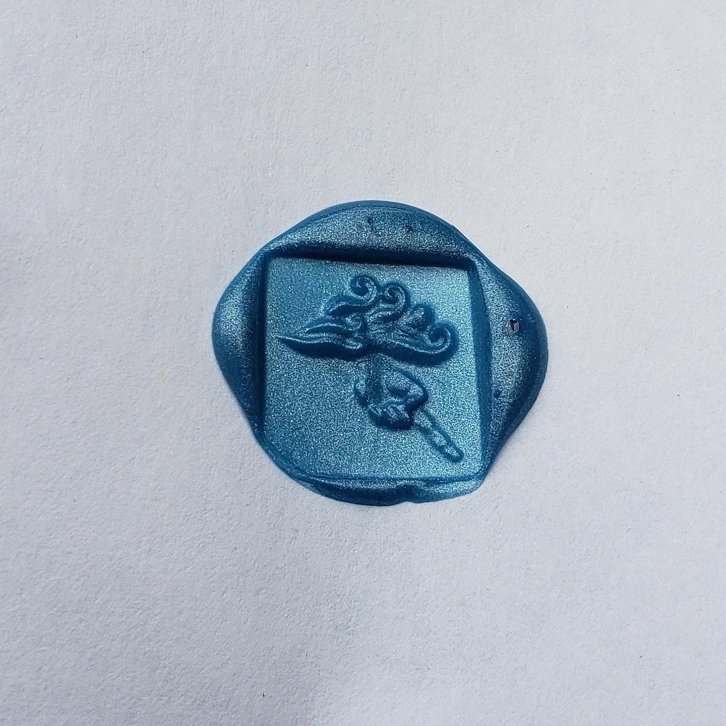 Hand of god wax seal signet ring