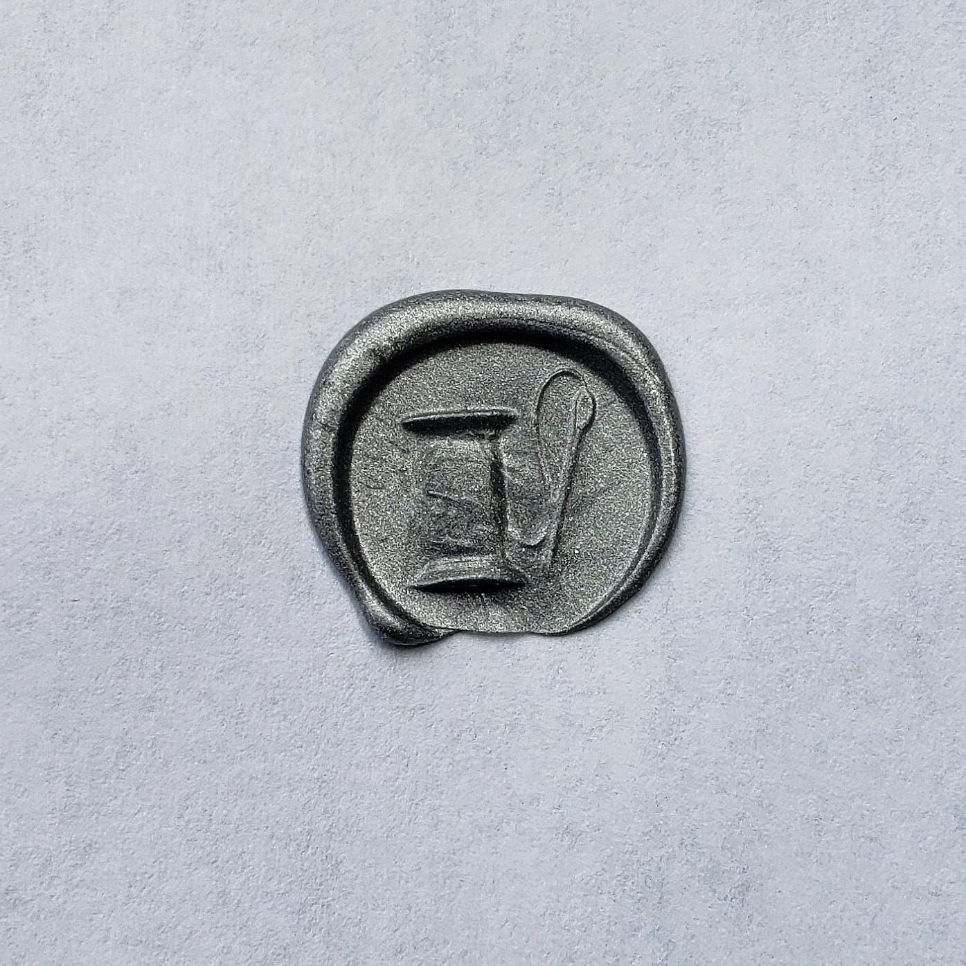 Needle and thread wax seal signet ring