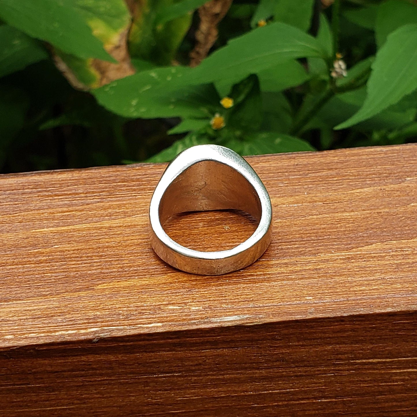 Needle and thread wax seal signet ring