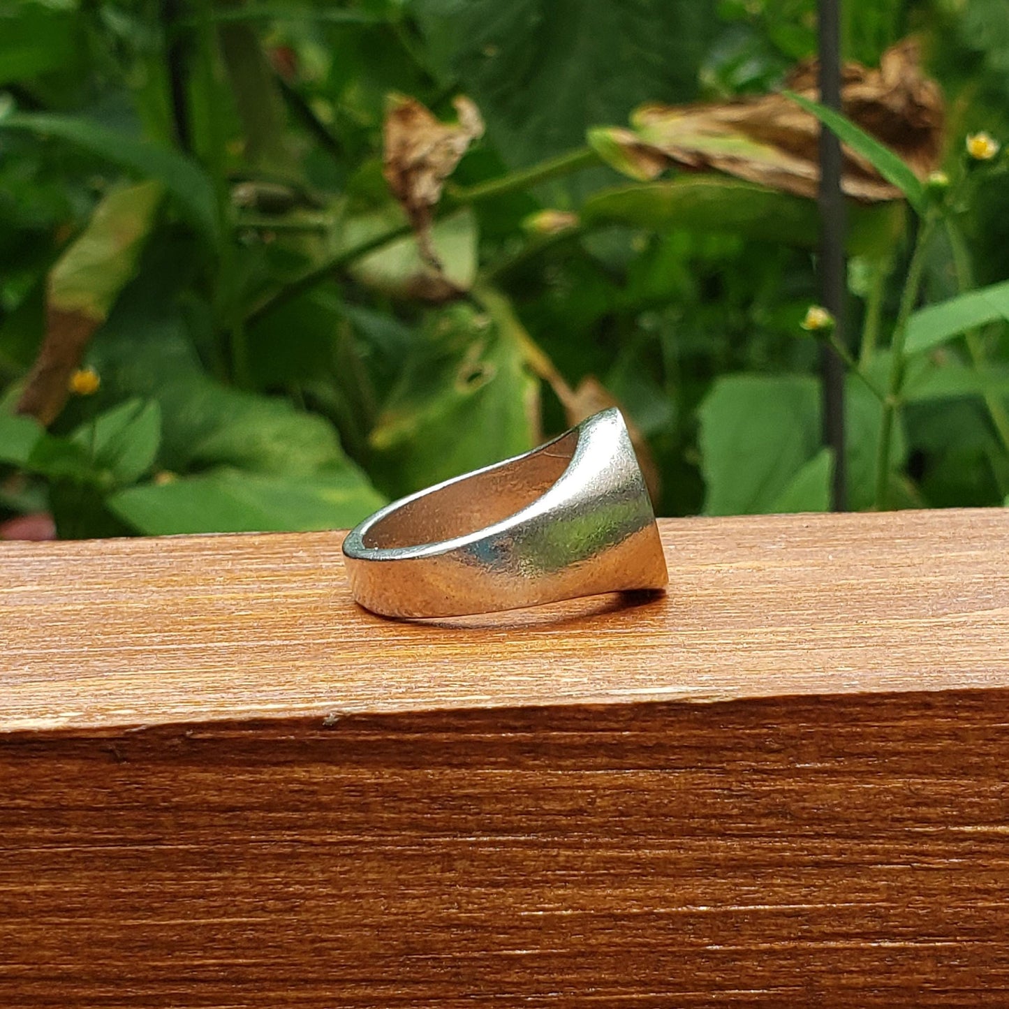 Needle and thread wax seal signet ring