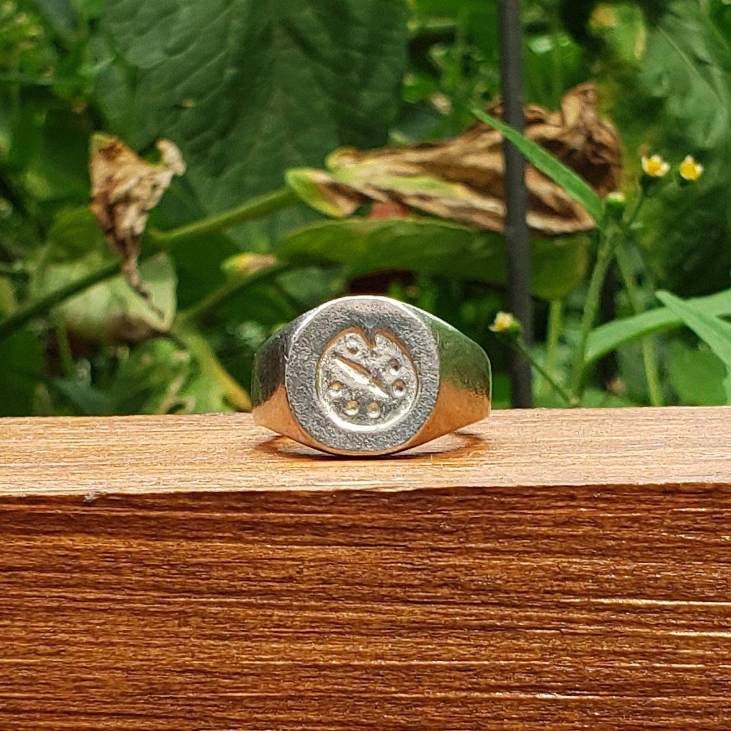 Palette wax seal signet ring