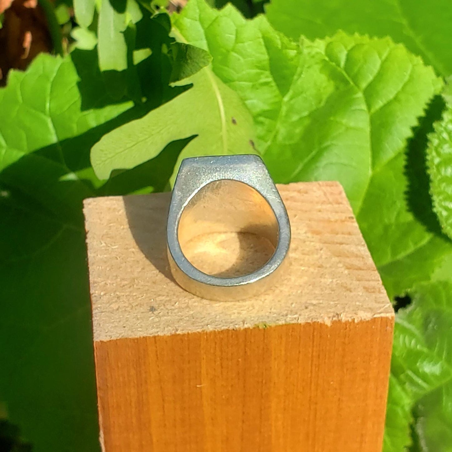 Sisyphus wax seal signet ring