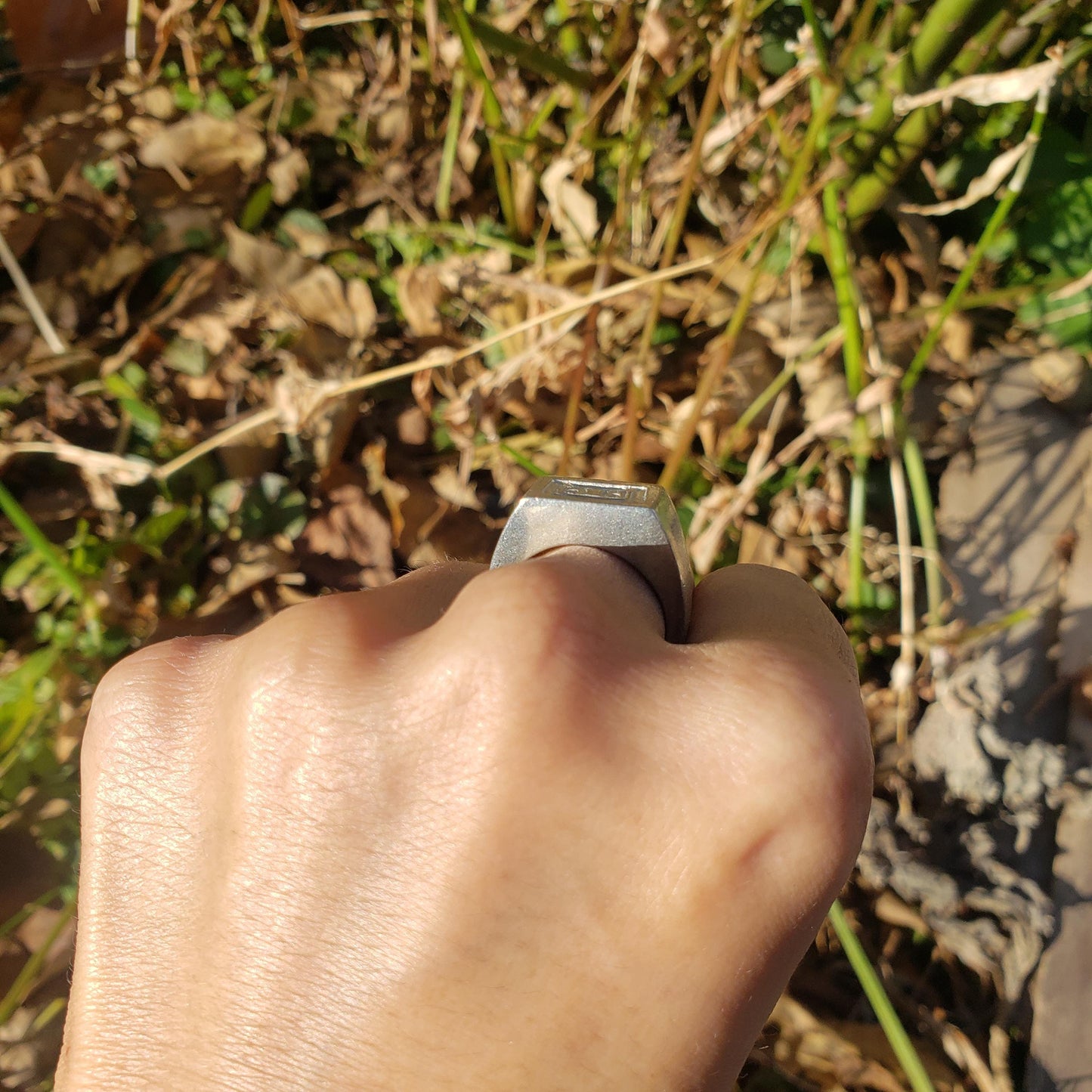 Casette wax seal signet ring