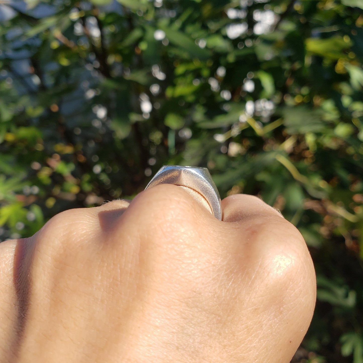 open can wax seal signet ring