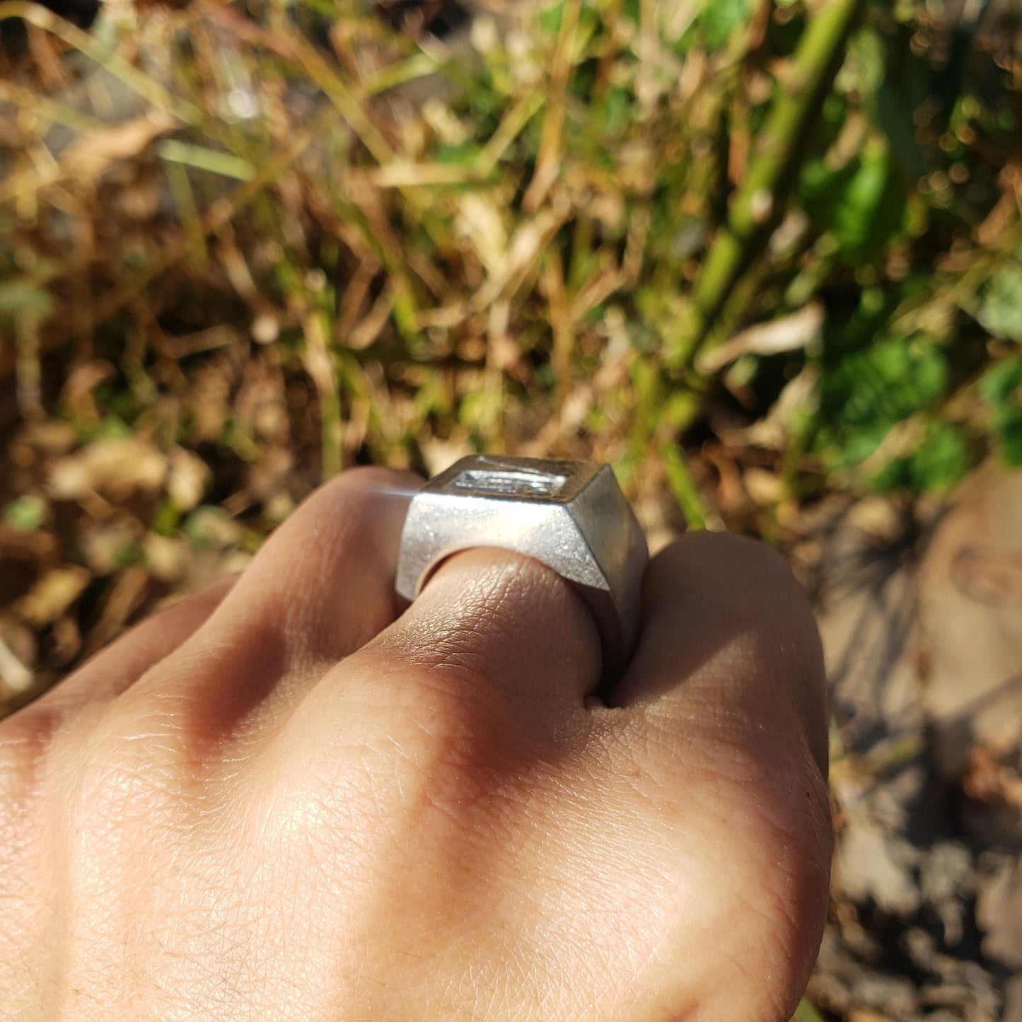 Radio wax seal signet ring