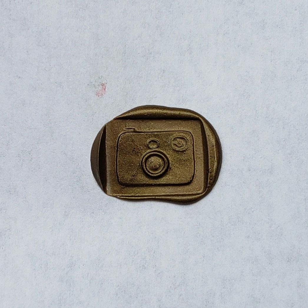 Camera wax seal signet ring