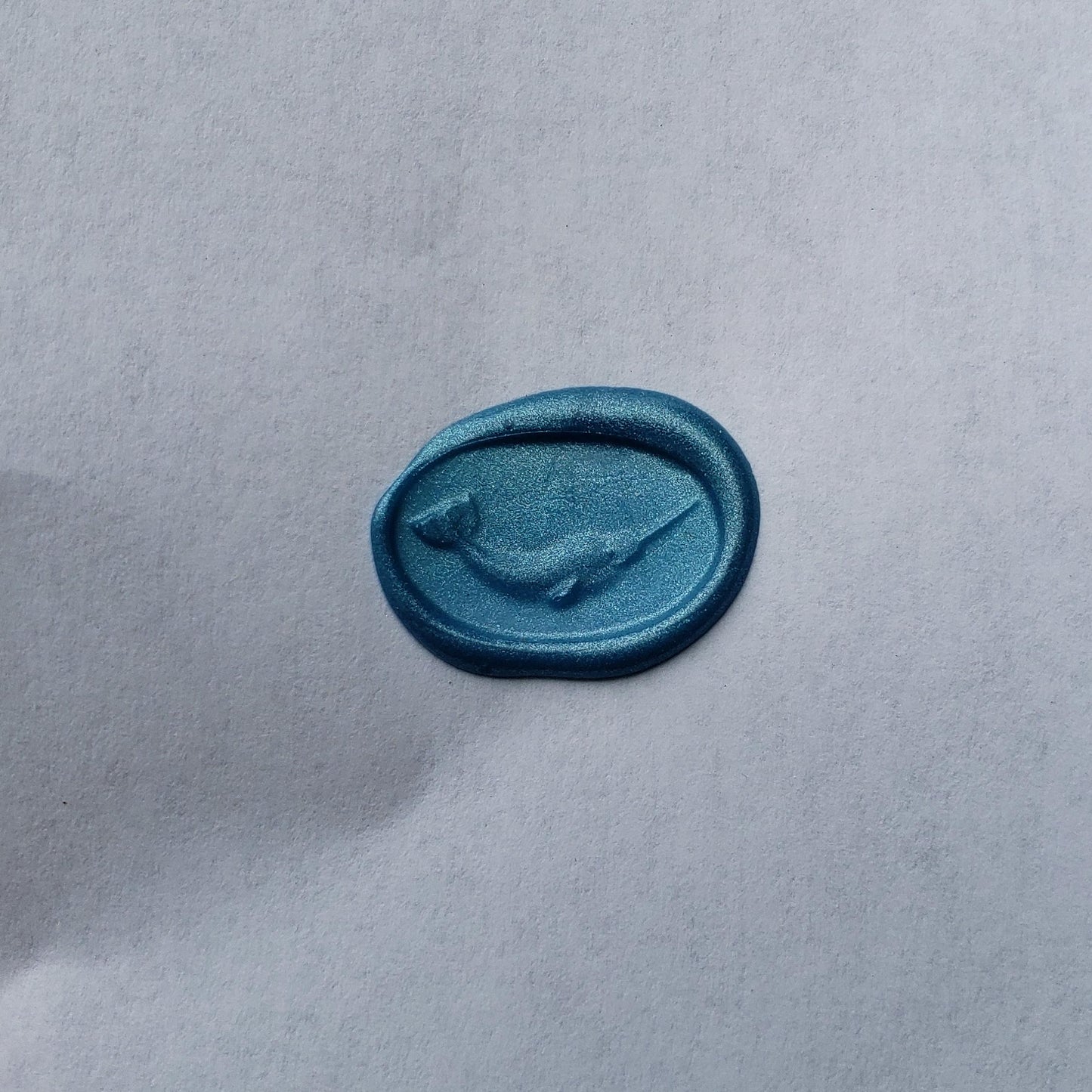 Narwhal wax seal signet ring