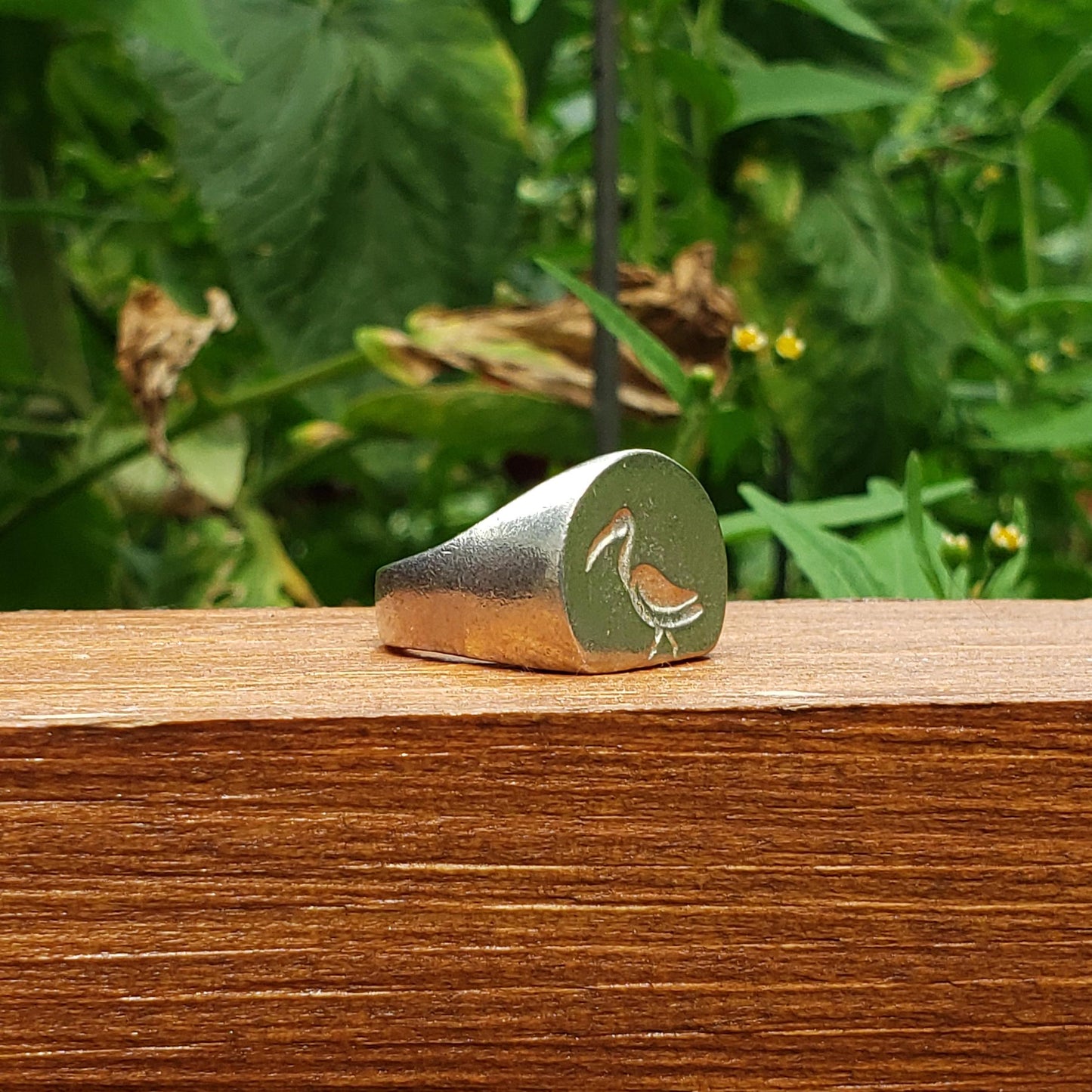 Ibis wax seal signet ring