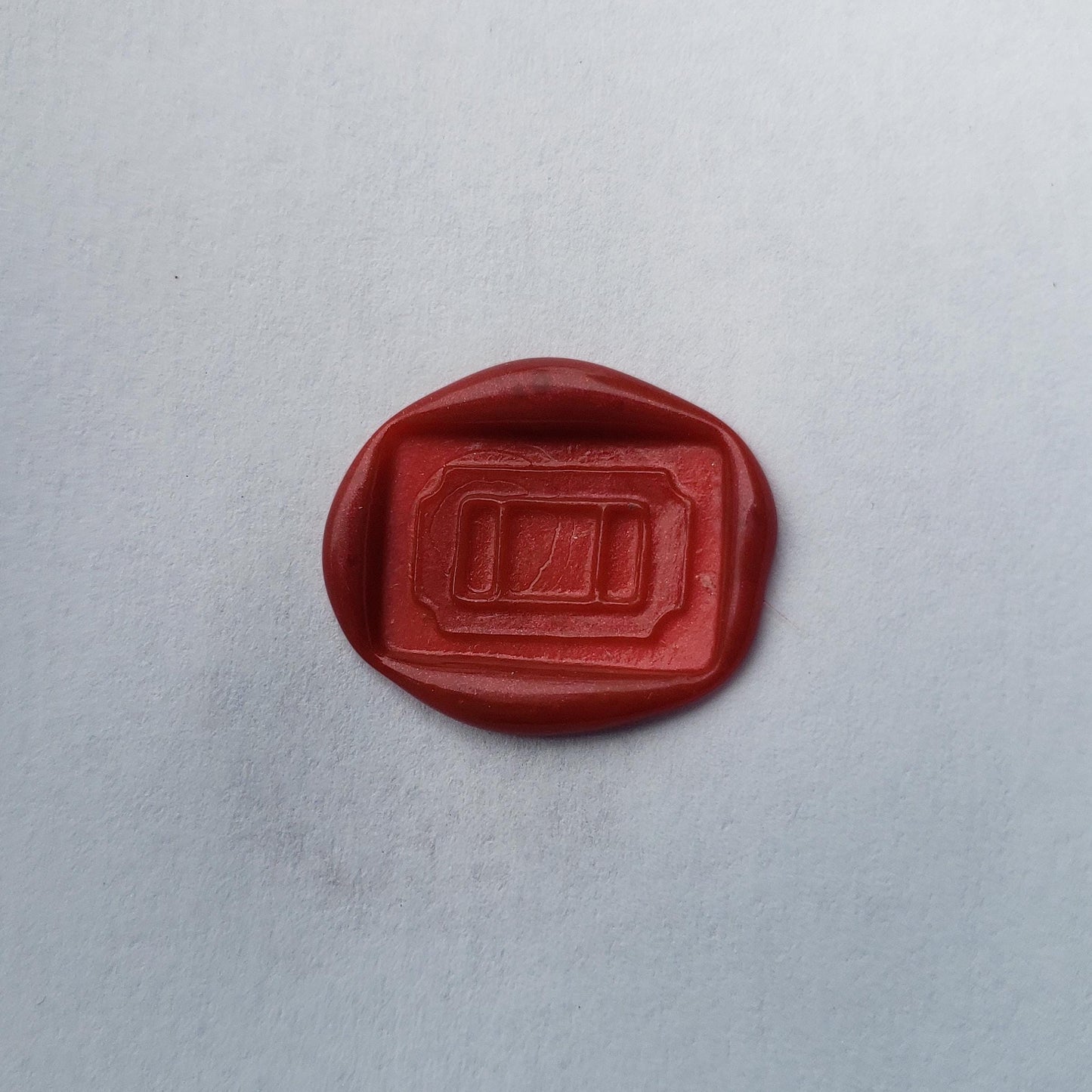 Ticket wax seal signet ring
