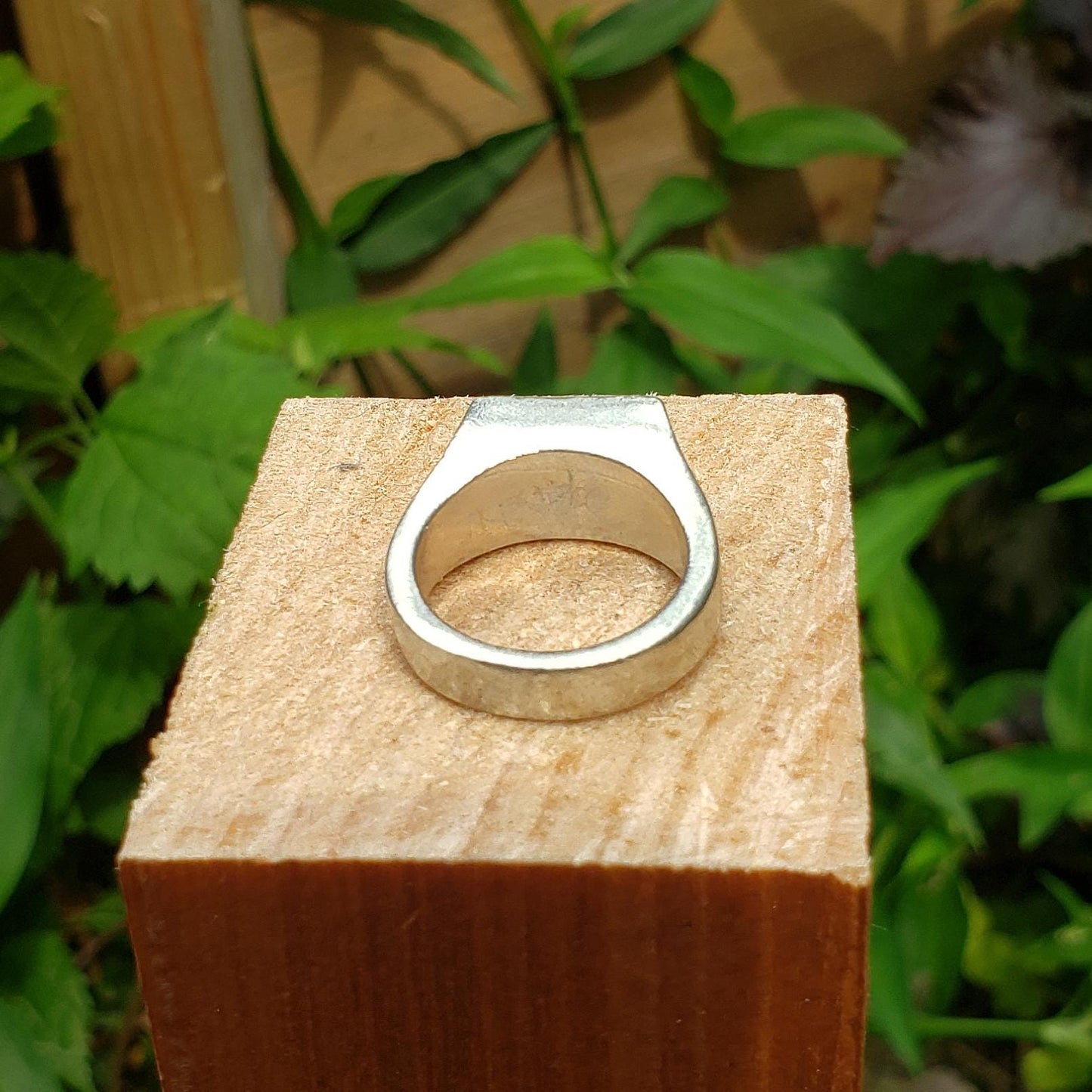 Ticket wax seal signet ring