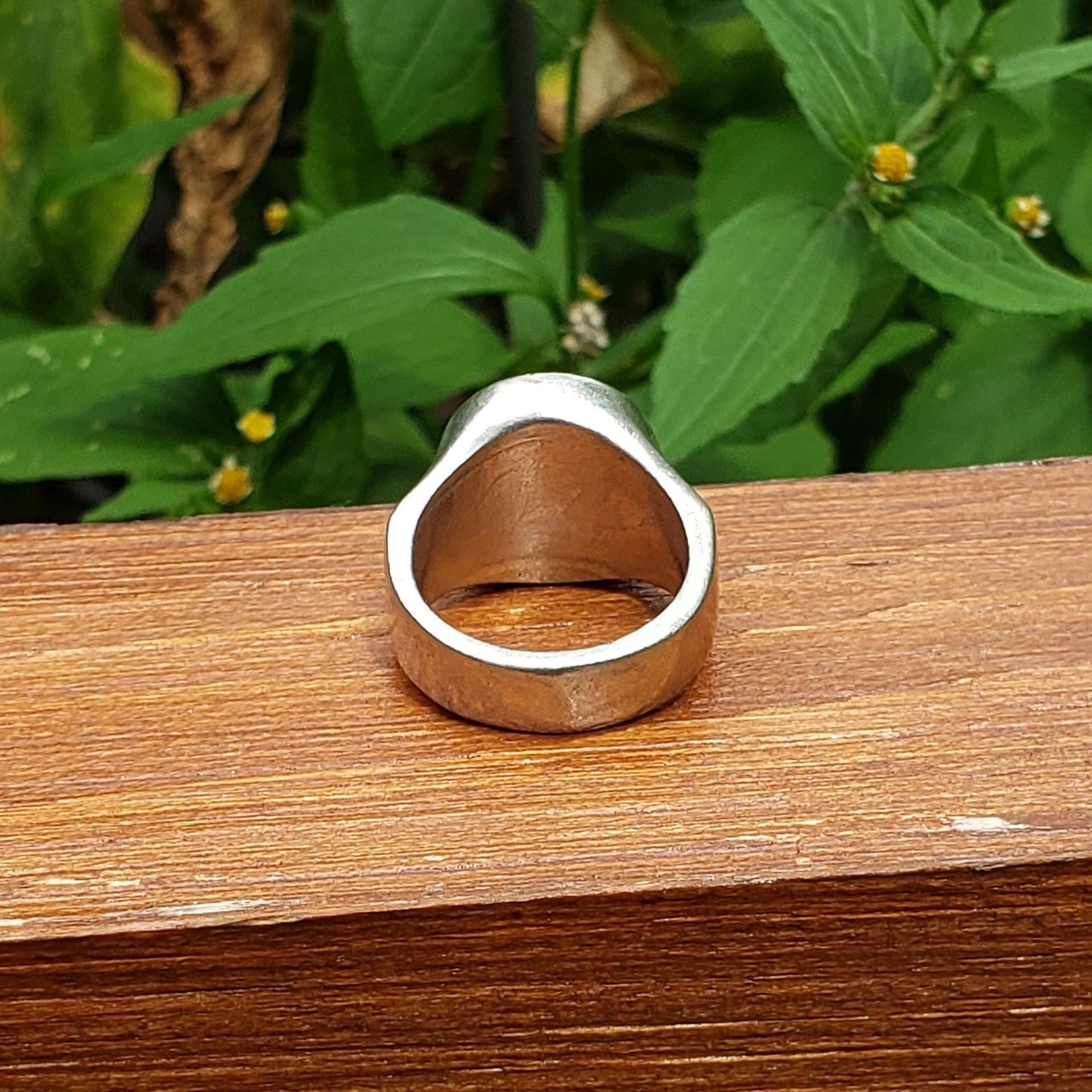 Sundial wax seal signet ring