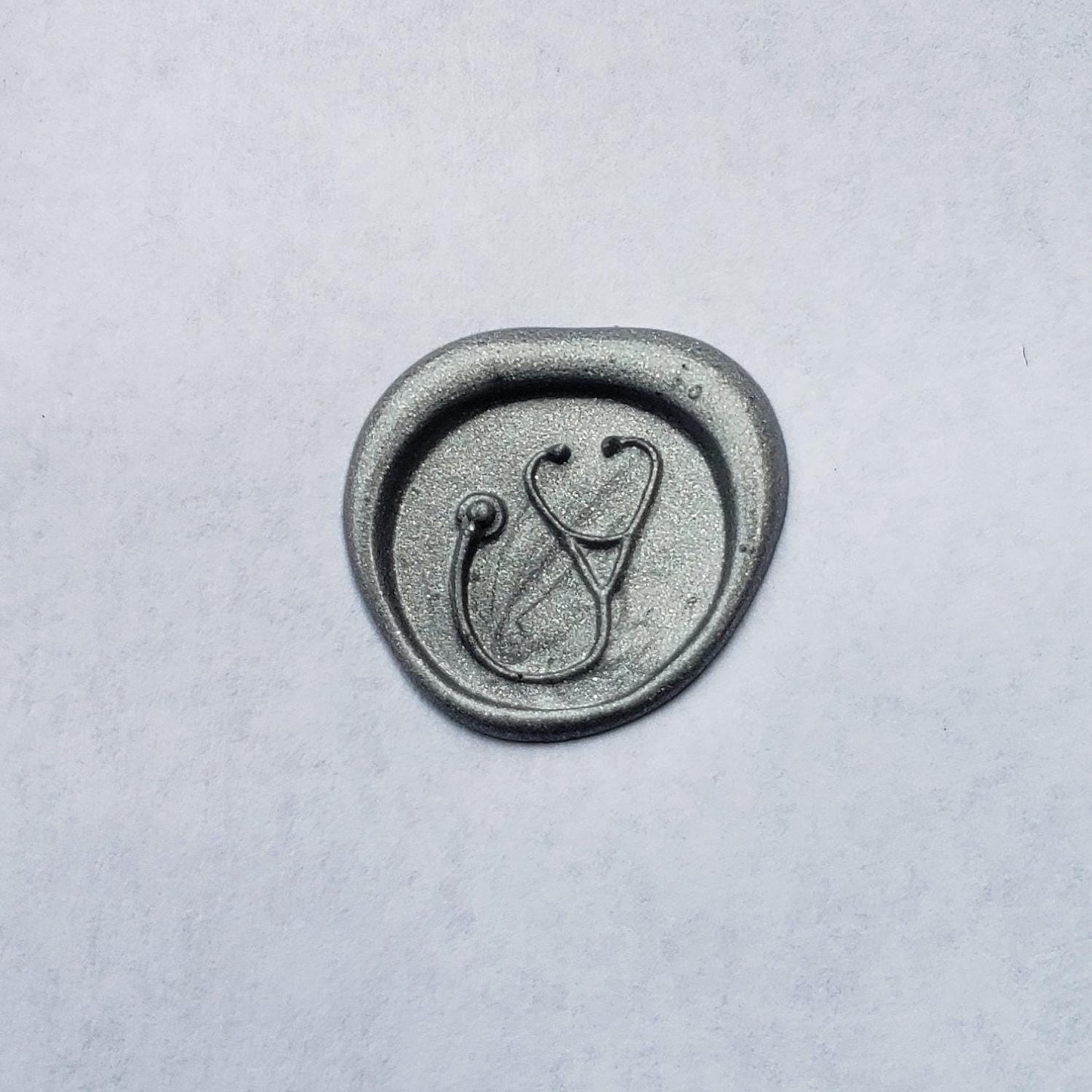 Stethoscope wax seal signet ring