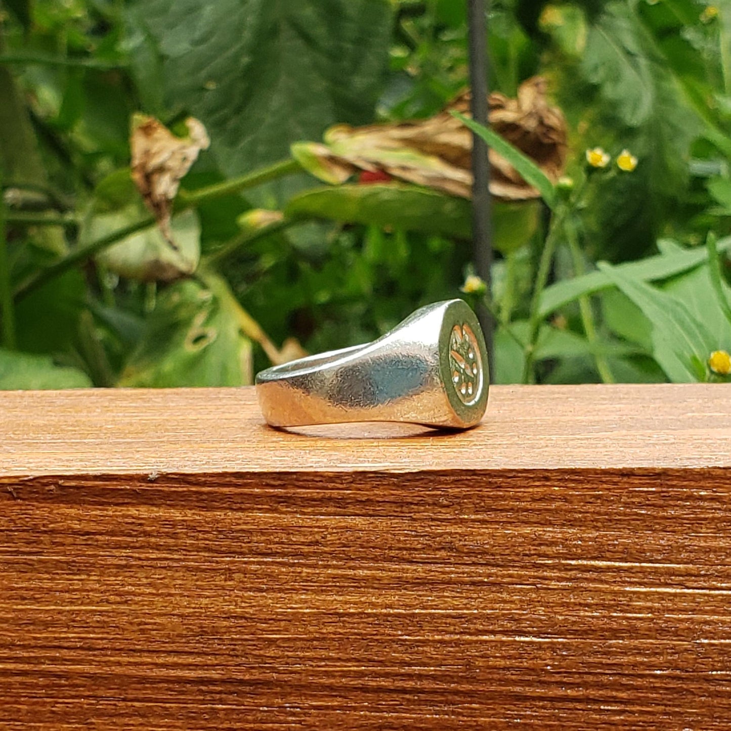 Palette wax seal signet ring