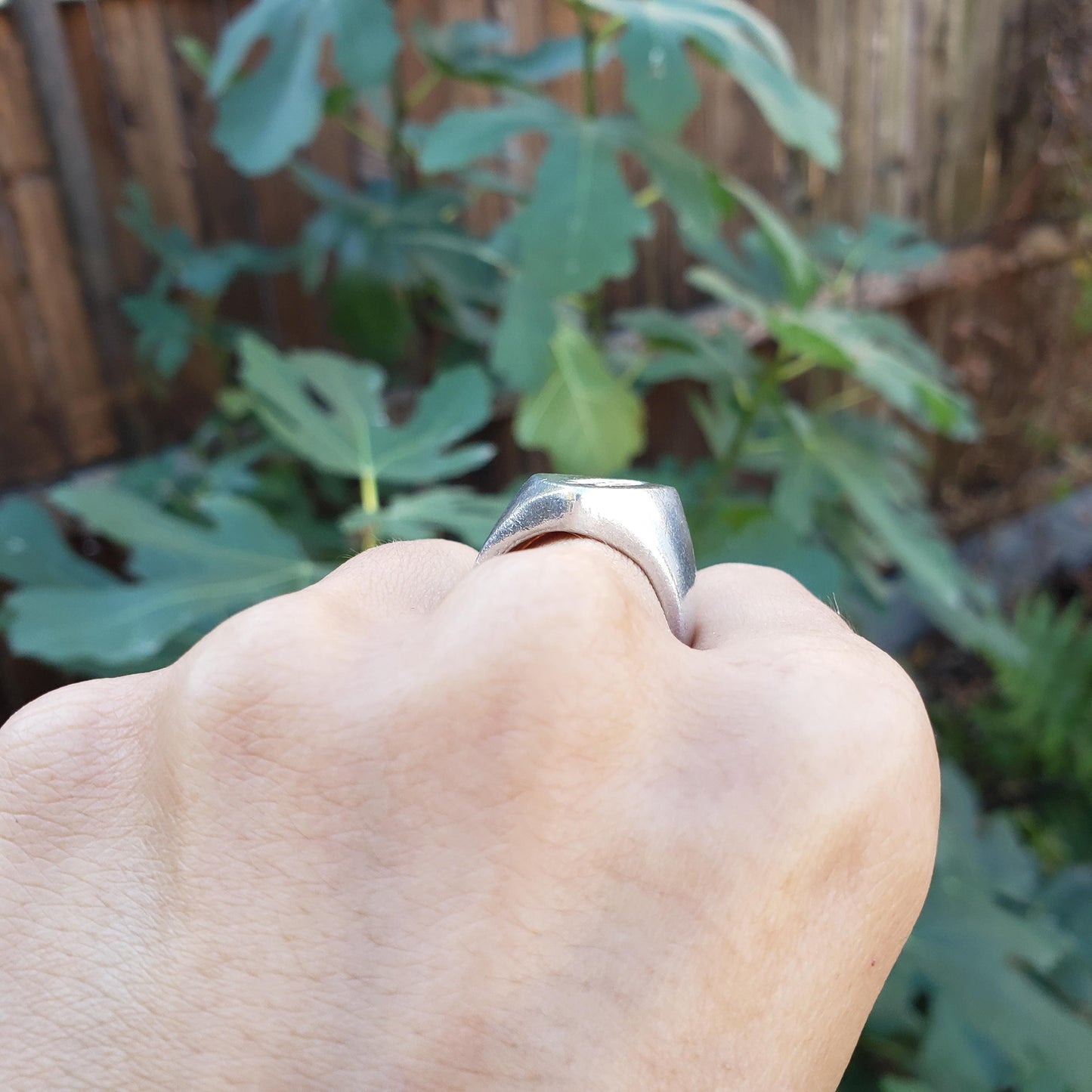 Popsicle wax seal signet ring