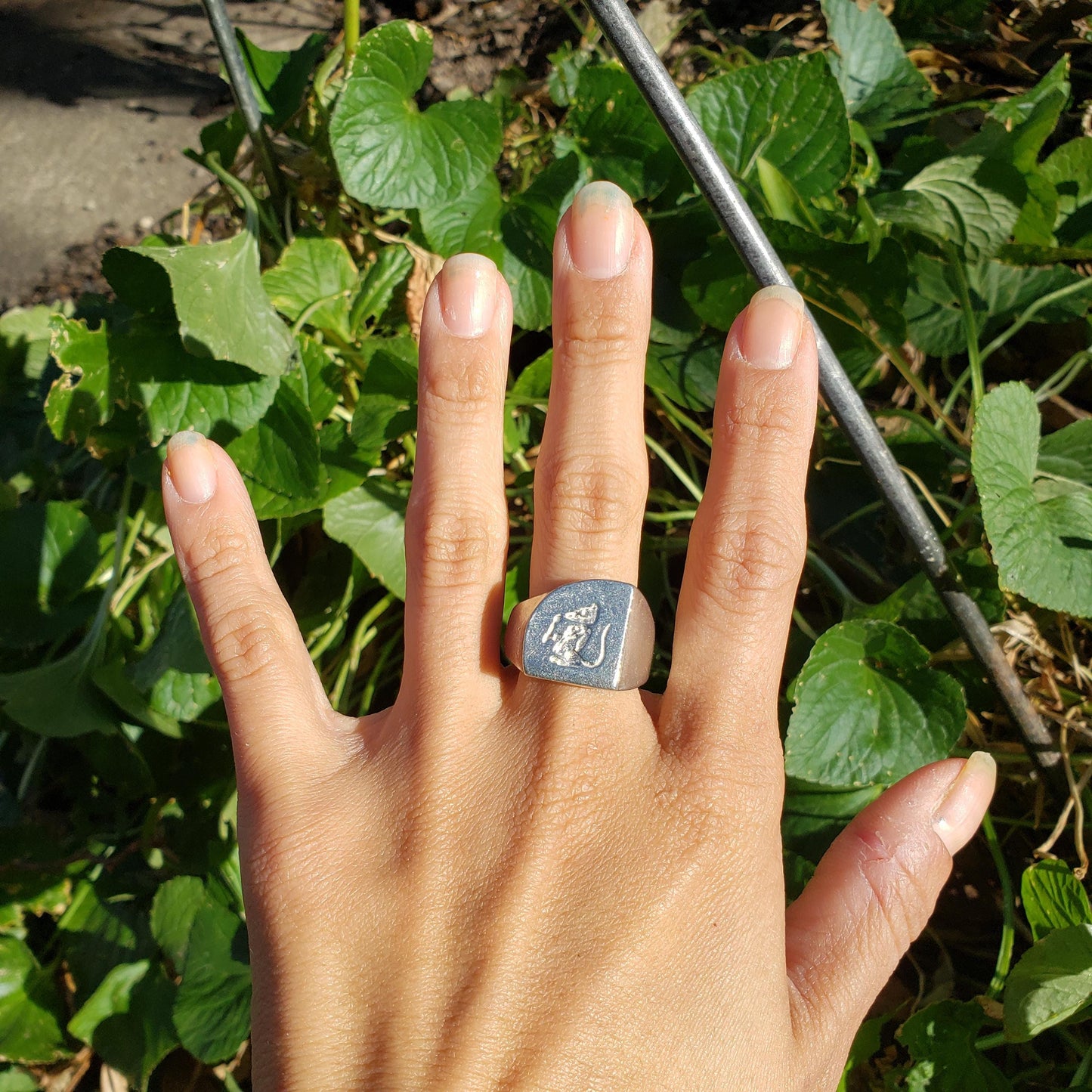 The price is mice wax seal signet ring