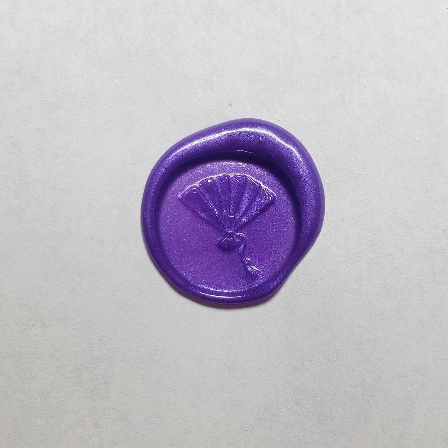 Fan wax seal signet ring