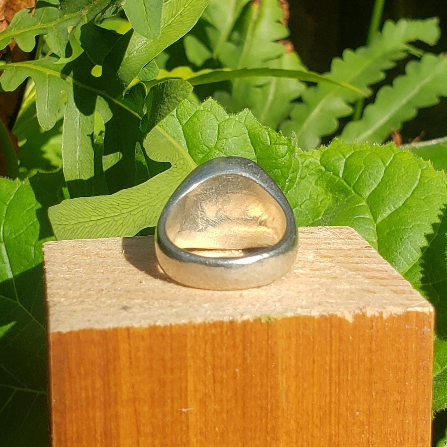 Ginger bread man wax seal signet ring