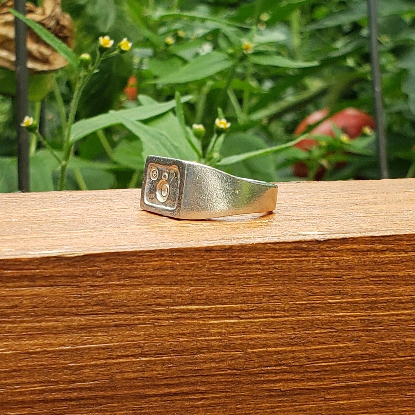 Camera wax seal signet ring