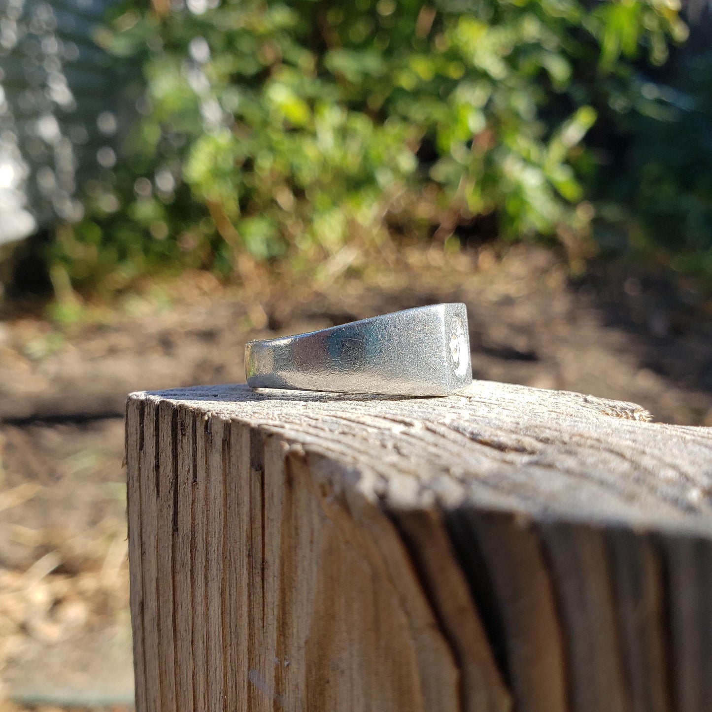 Blueberry wax seal signet ring