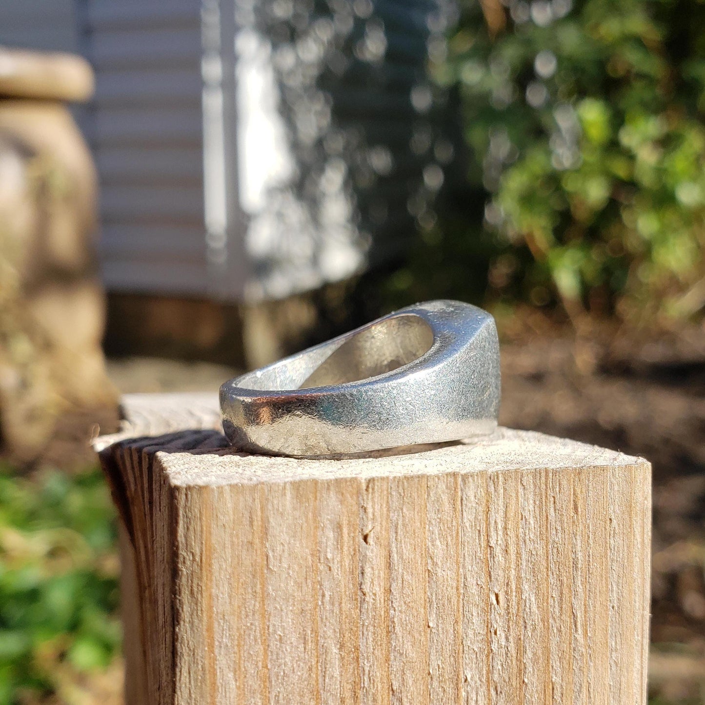 Backpack wax seal signet ring