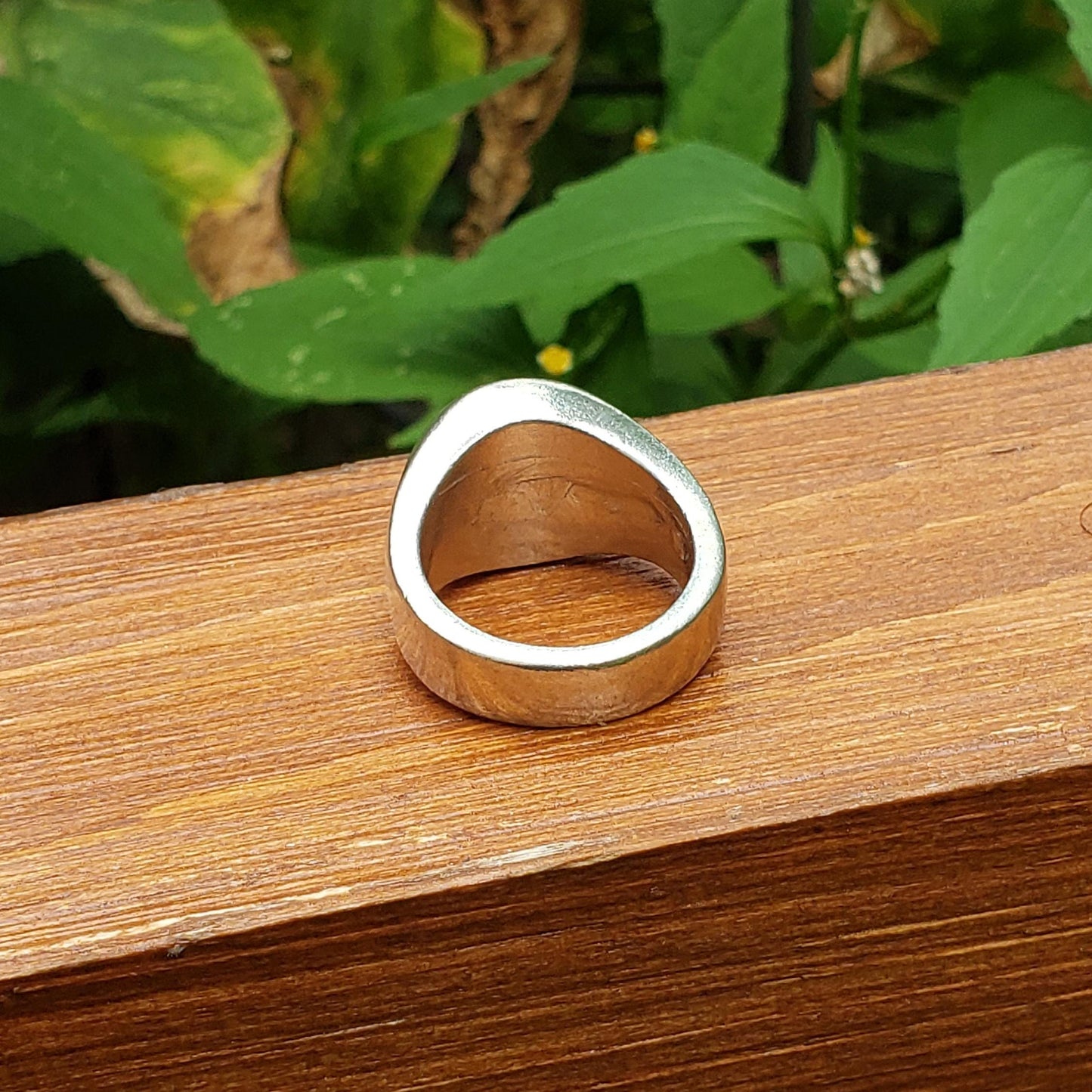 Basket wax seal signet ring