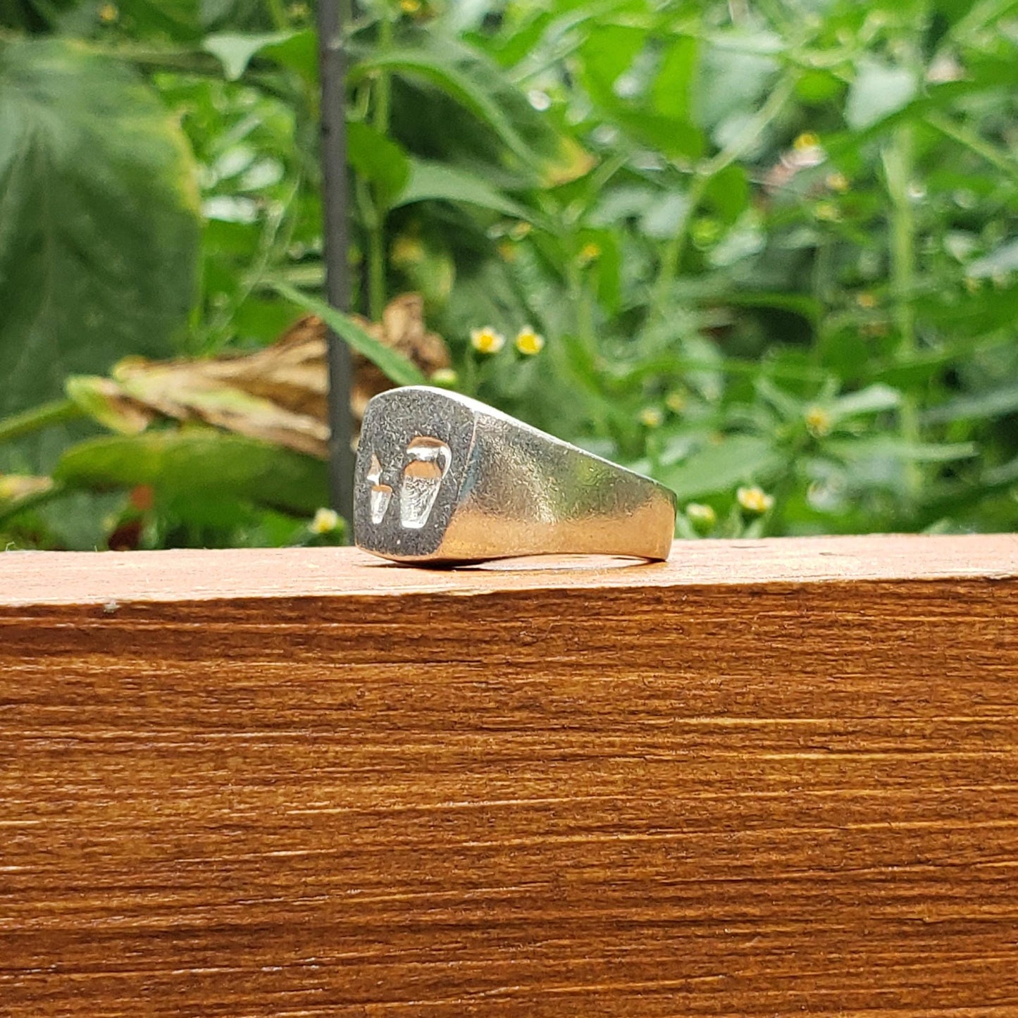 lemonade pitcher wax seal signet ring