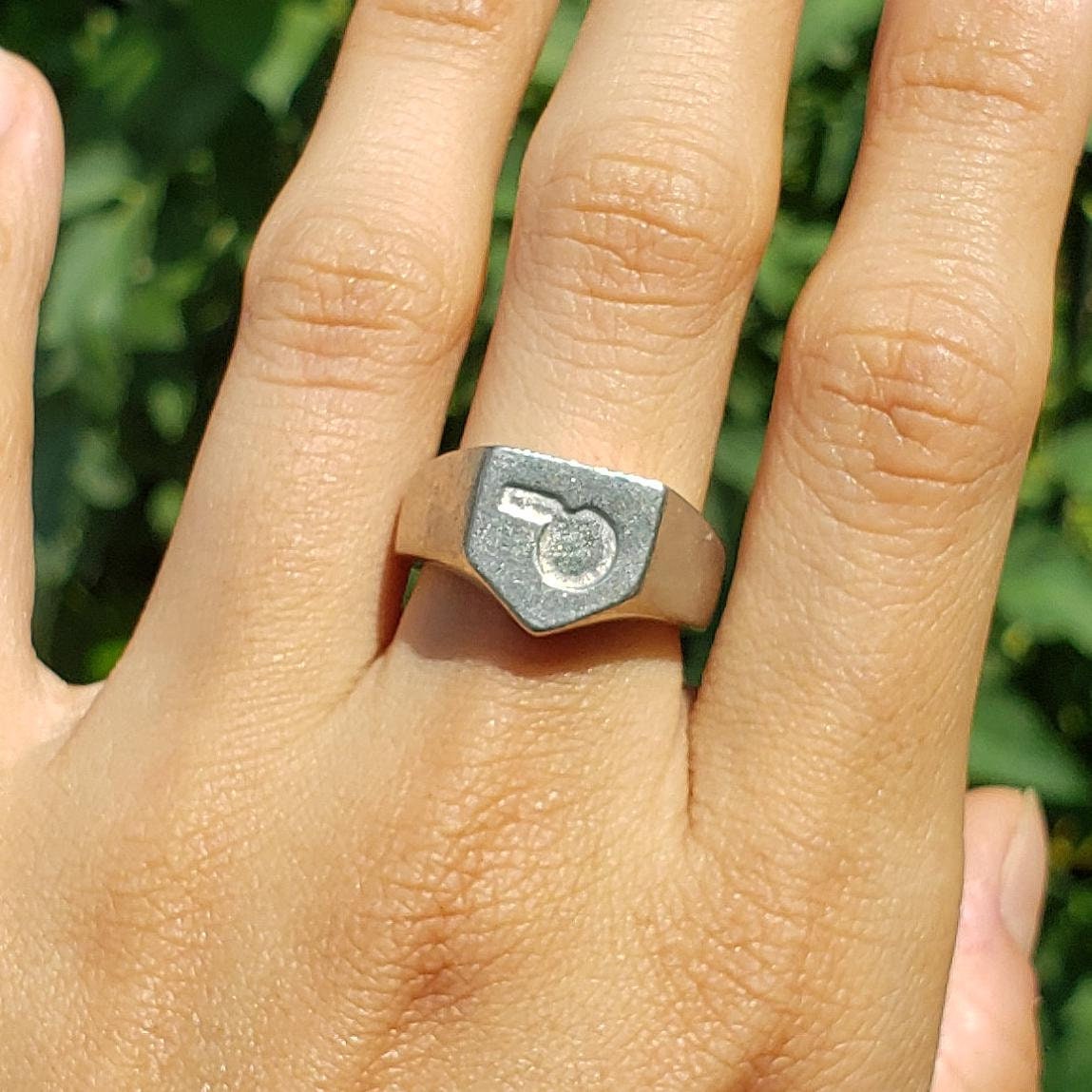 Whistle wax seal signet ring